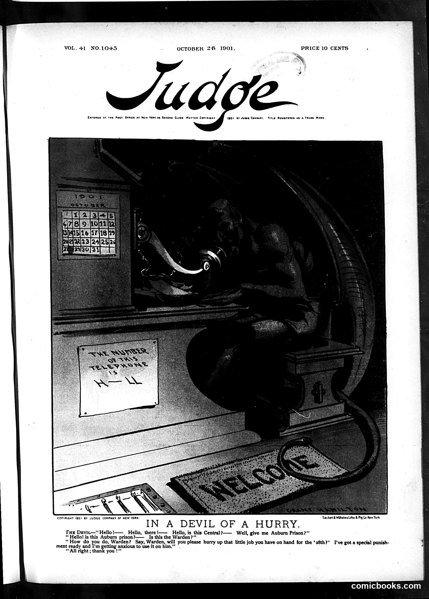Judge — October 26, 1901