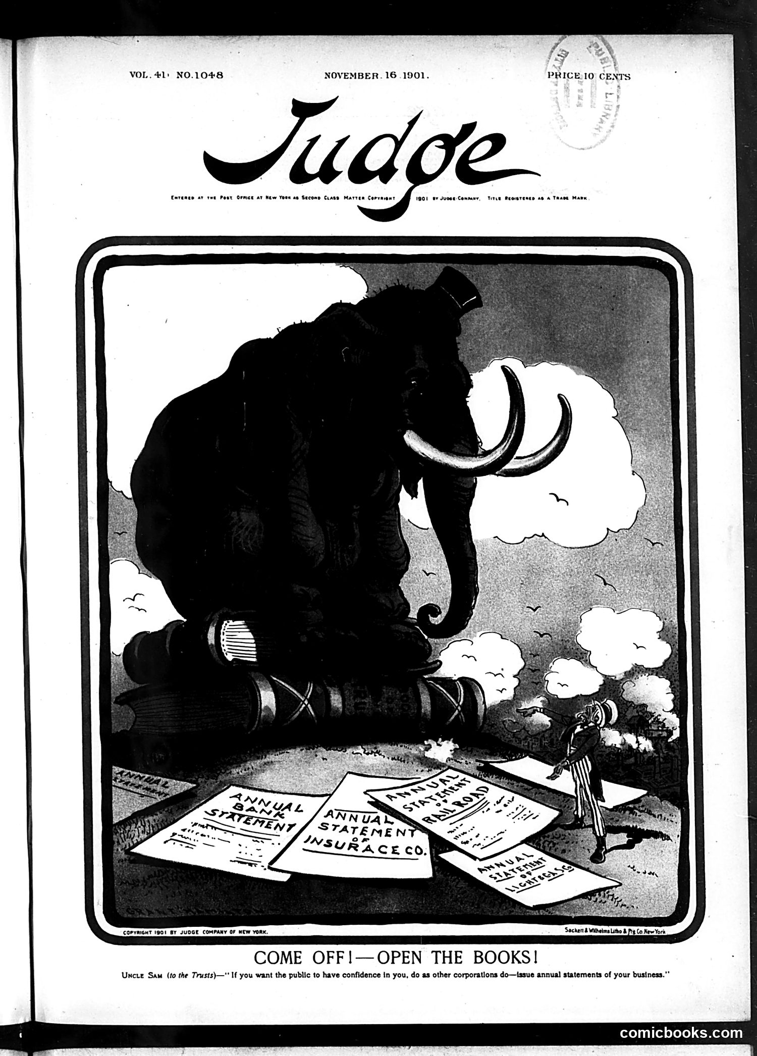 Judge — November 16, 1901