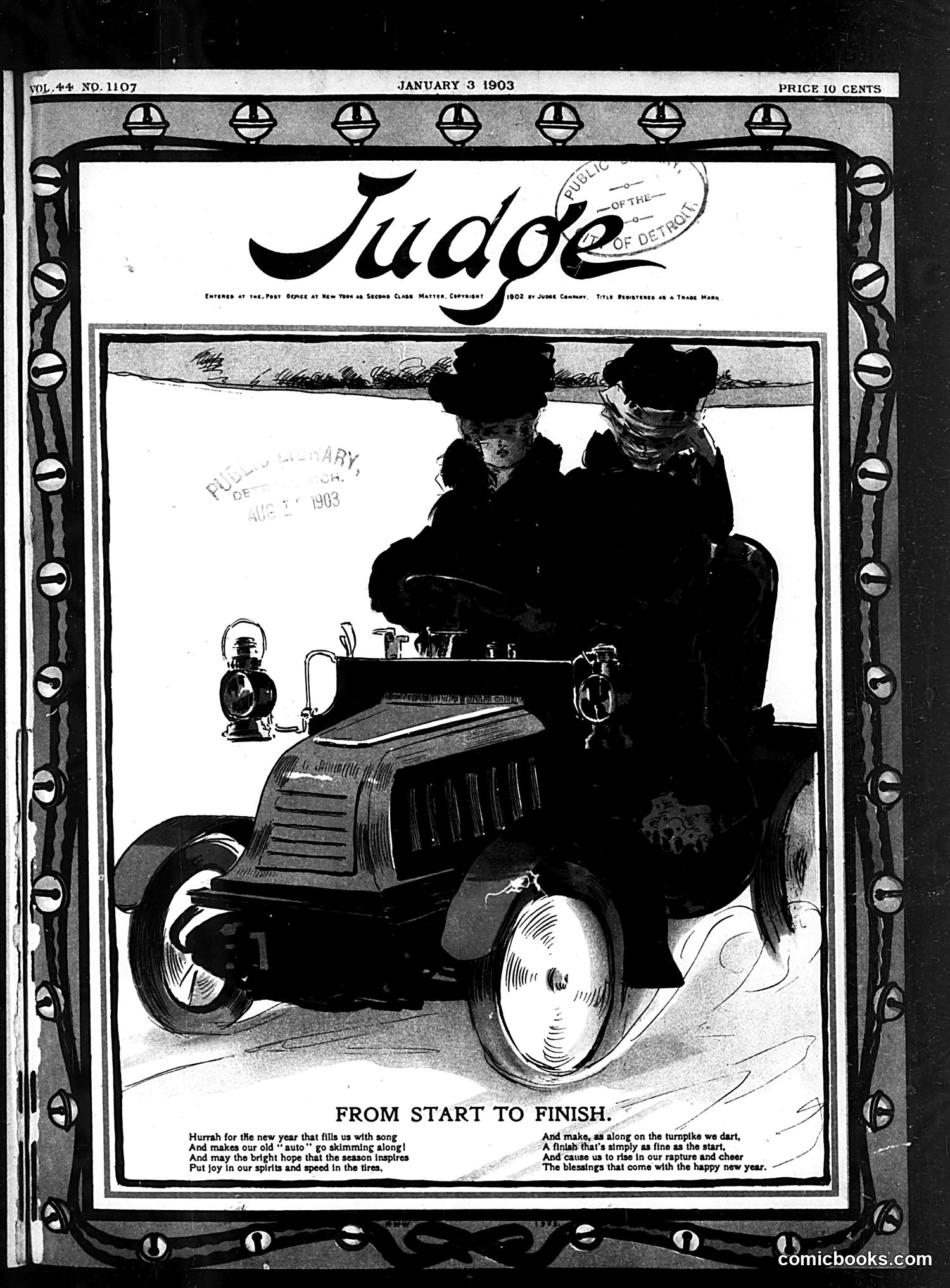 Judge — January 3, 1903