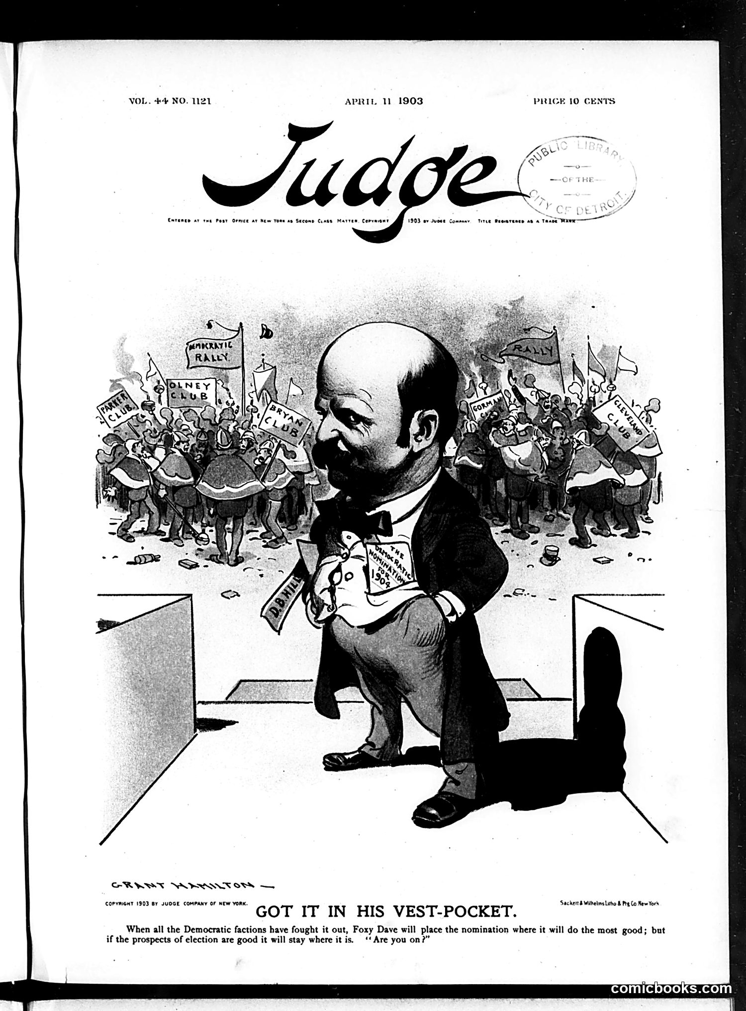 Judge — April 11, 1903