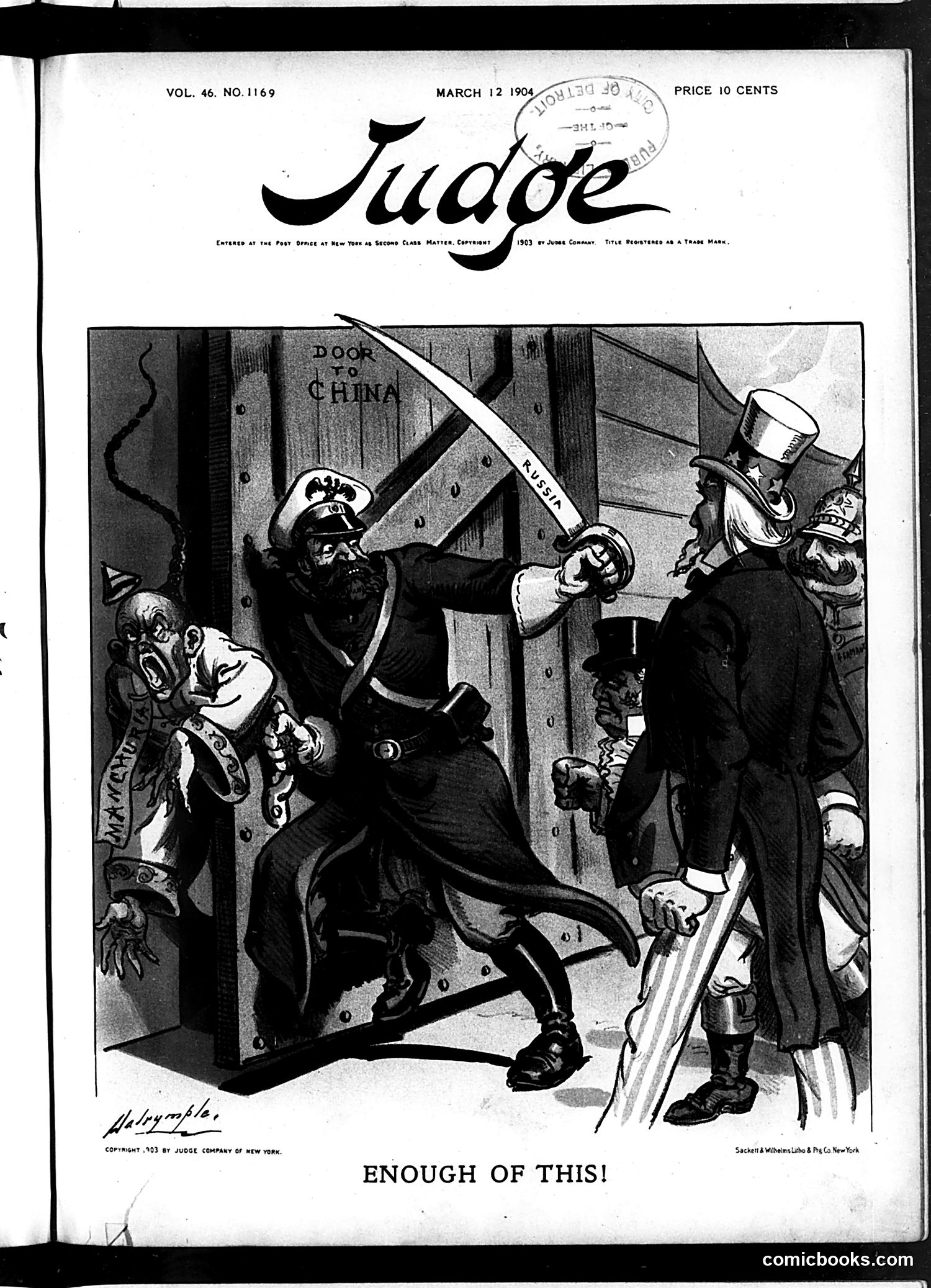 Judge — March 12, 1904