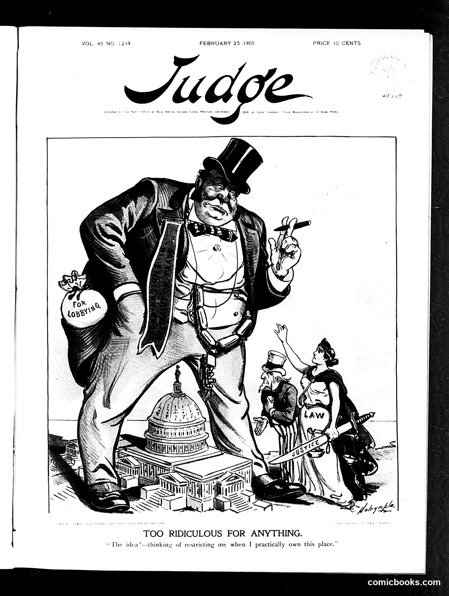 Judge — February 25, 1905