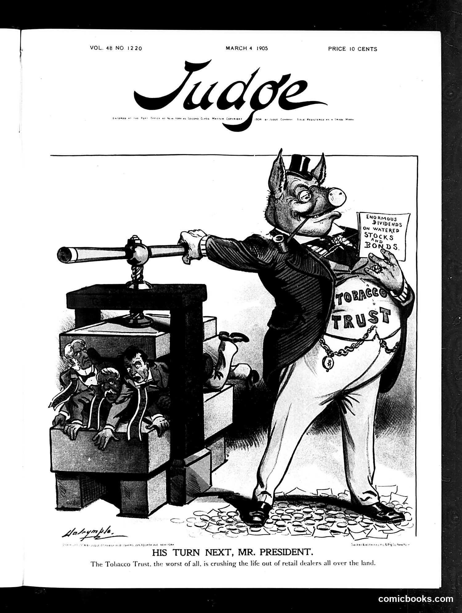 Judge — March 4, 1905