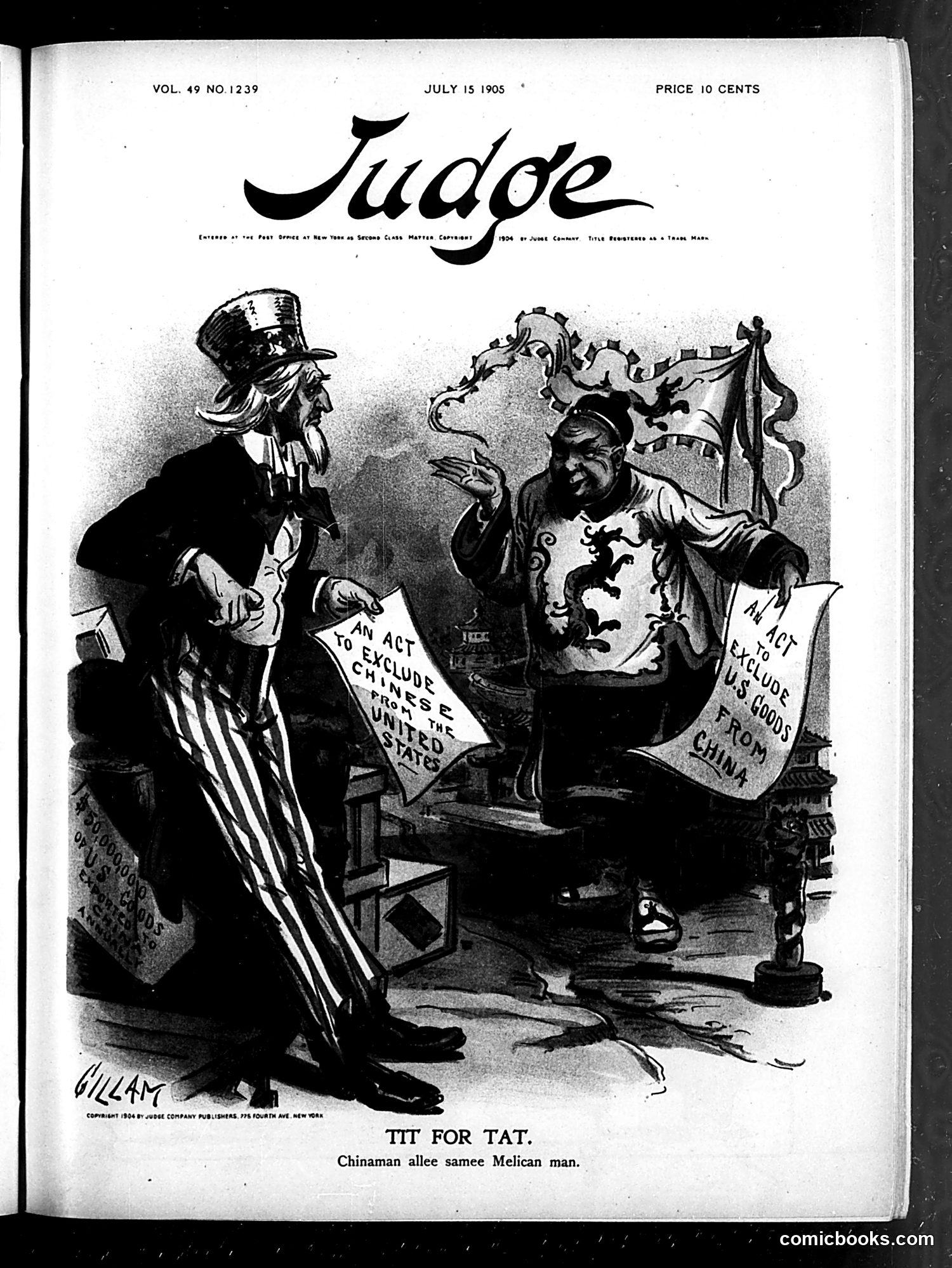 Judge — July 15, 1905