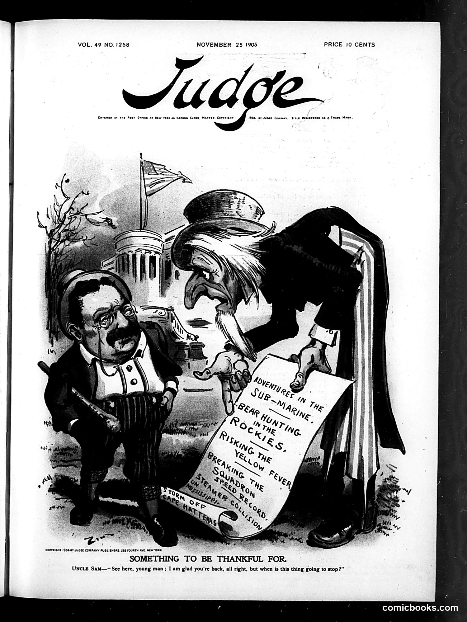 Judge — November 25, 1905