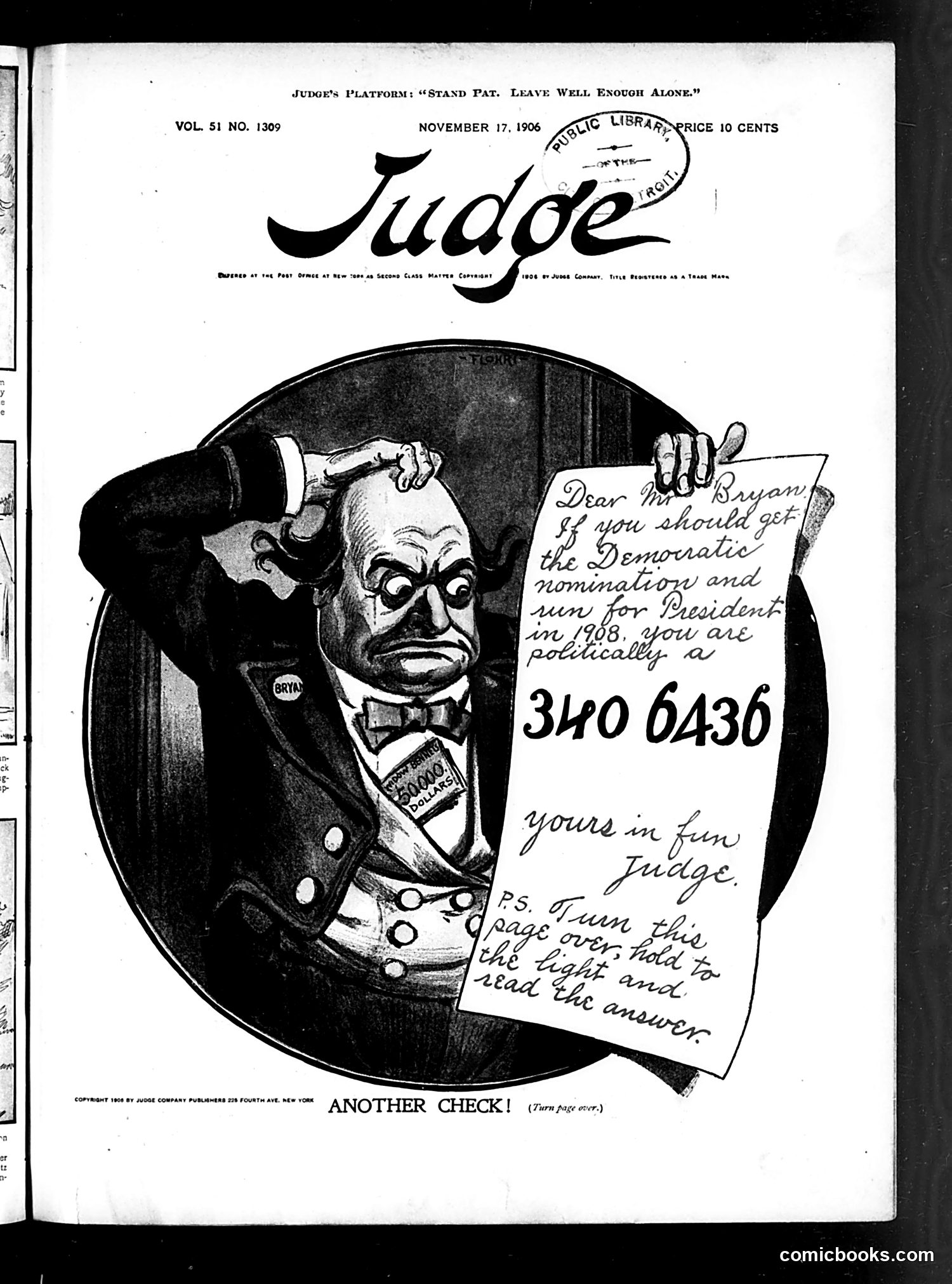 Judge — November 17, 1906