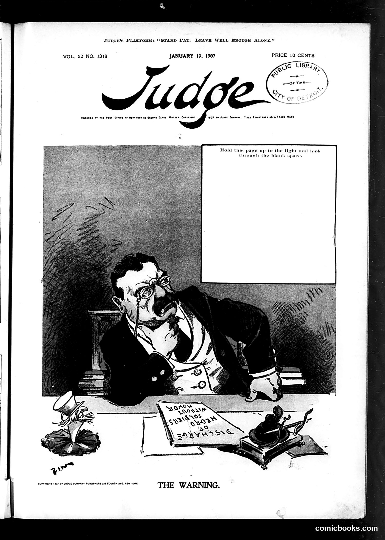 Judge — January 19, 1907
