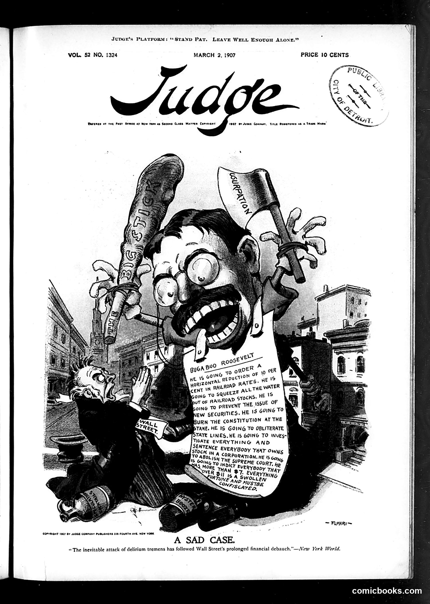 Judge — March 2, 1907