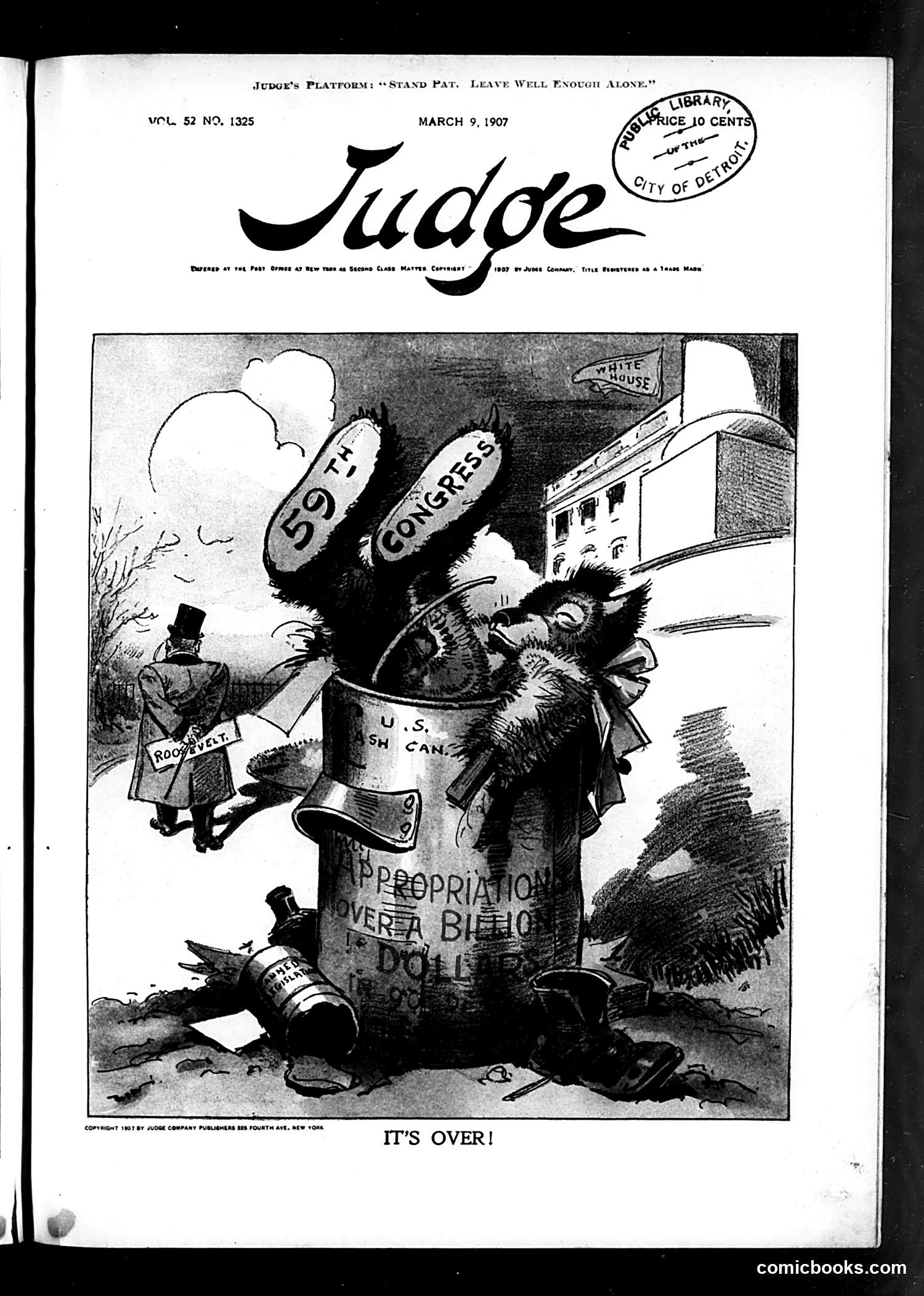 Judge — March 9, 1907