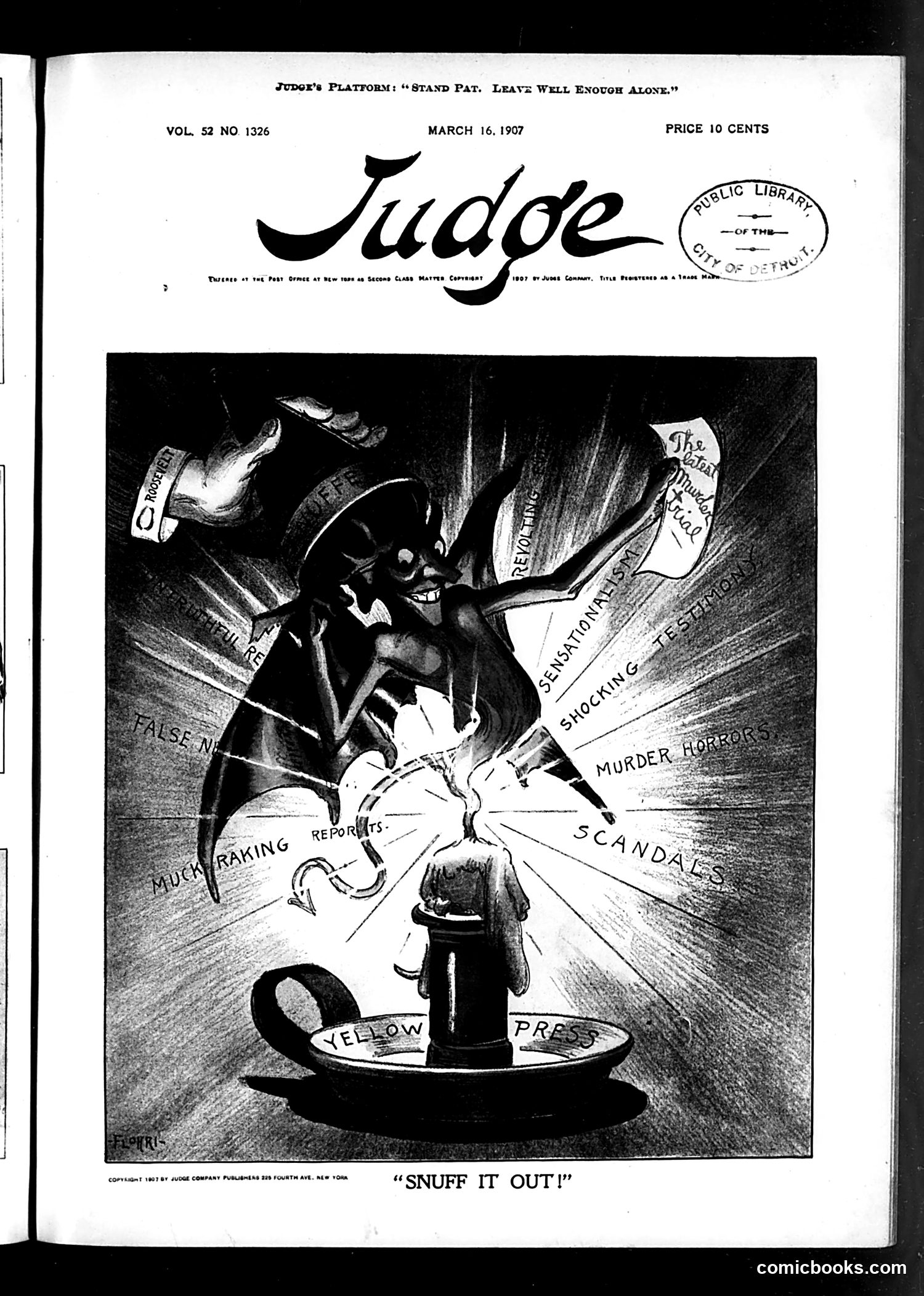 Judge — March 16, 1907