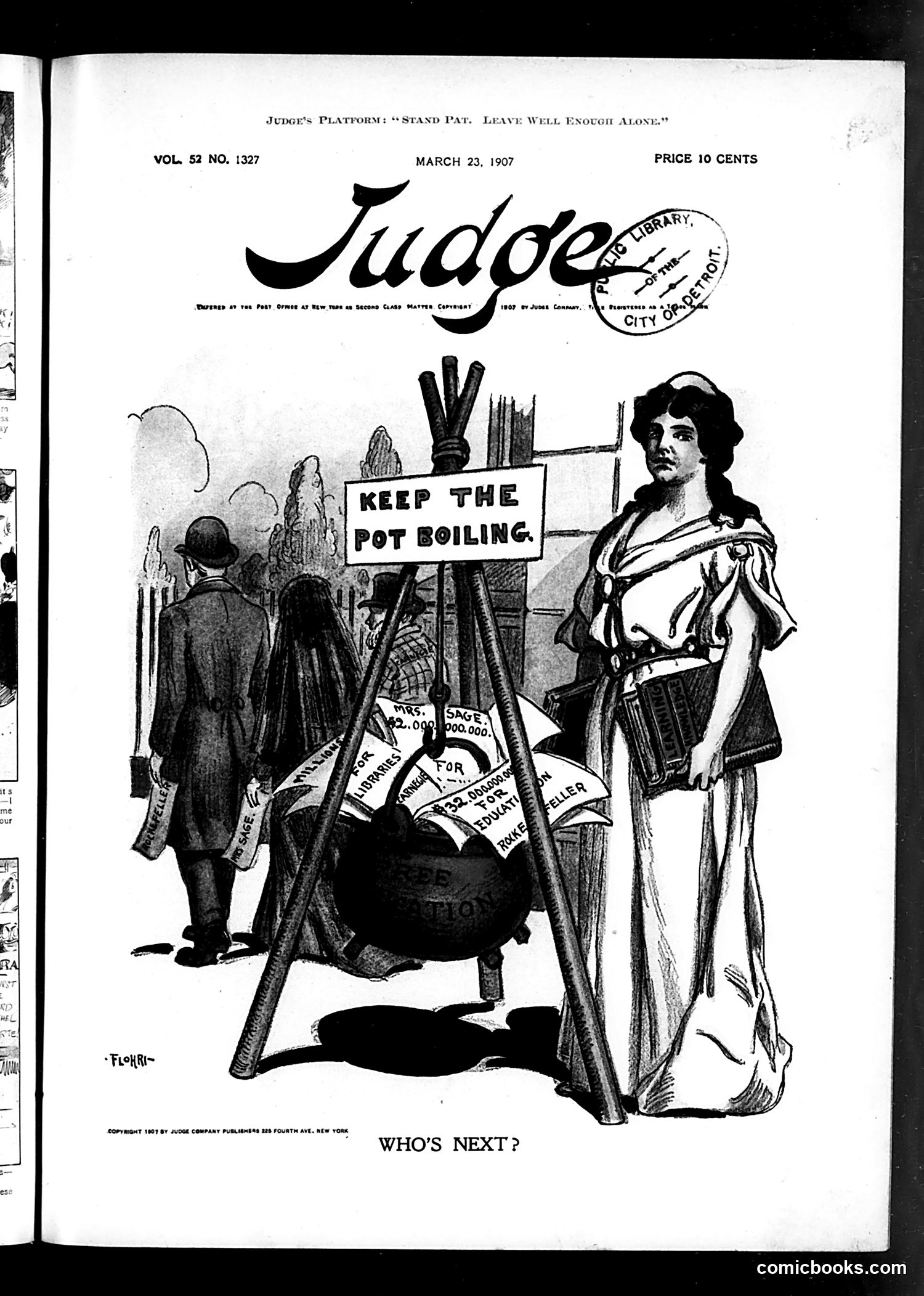 Judge — March 23, 1907