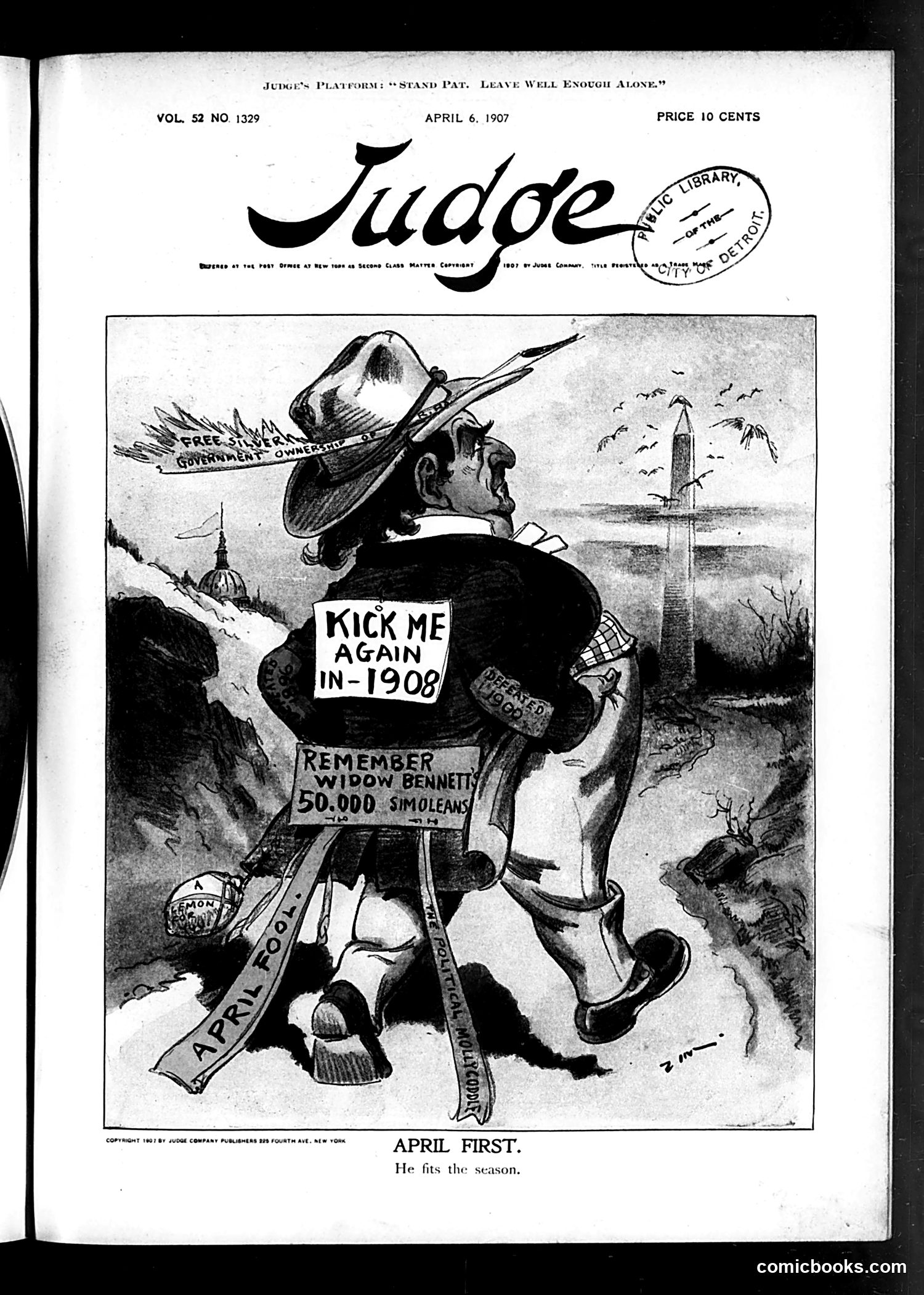 Judge — April 6, 1907
