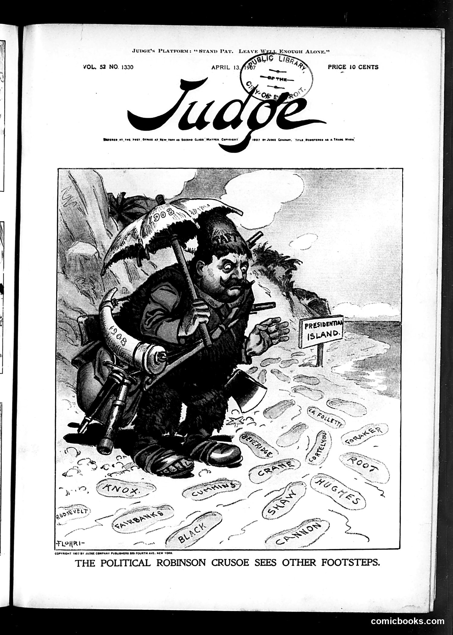 Judge — April 13, 1907