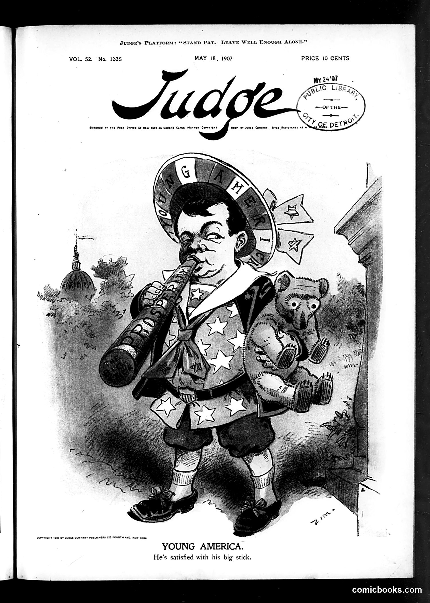 Judge — May 18, 1907