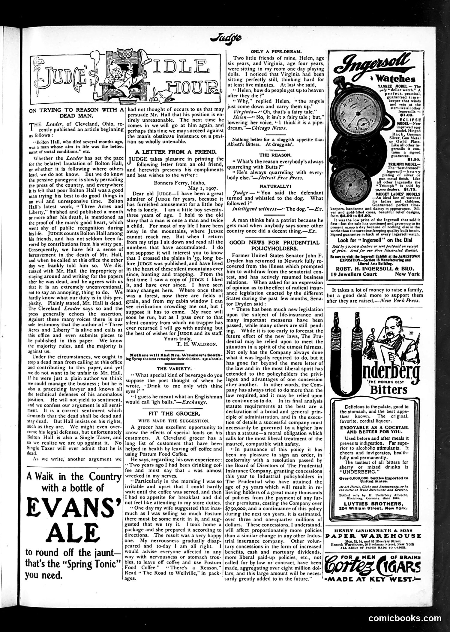 Judge — May 25, 1907 — page 11 of 16