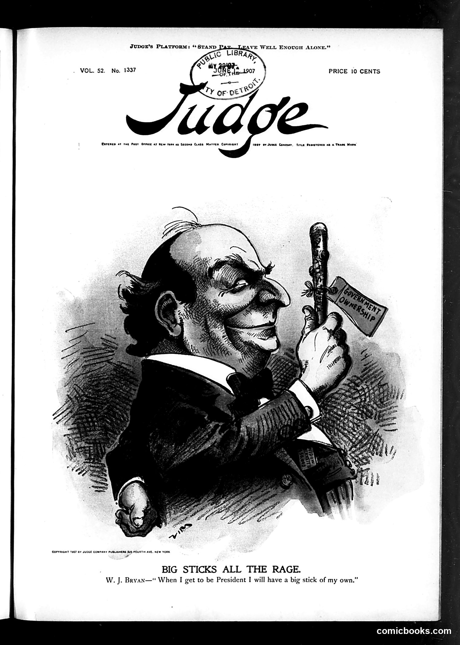 Judge — June 1, 1907