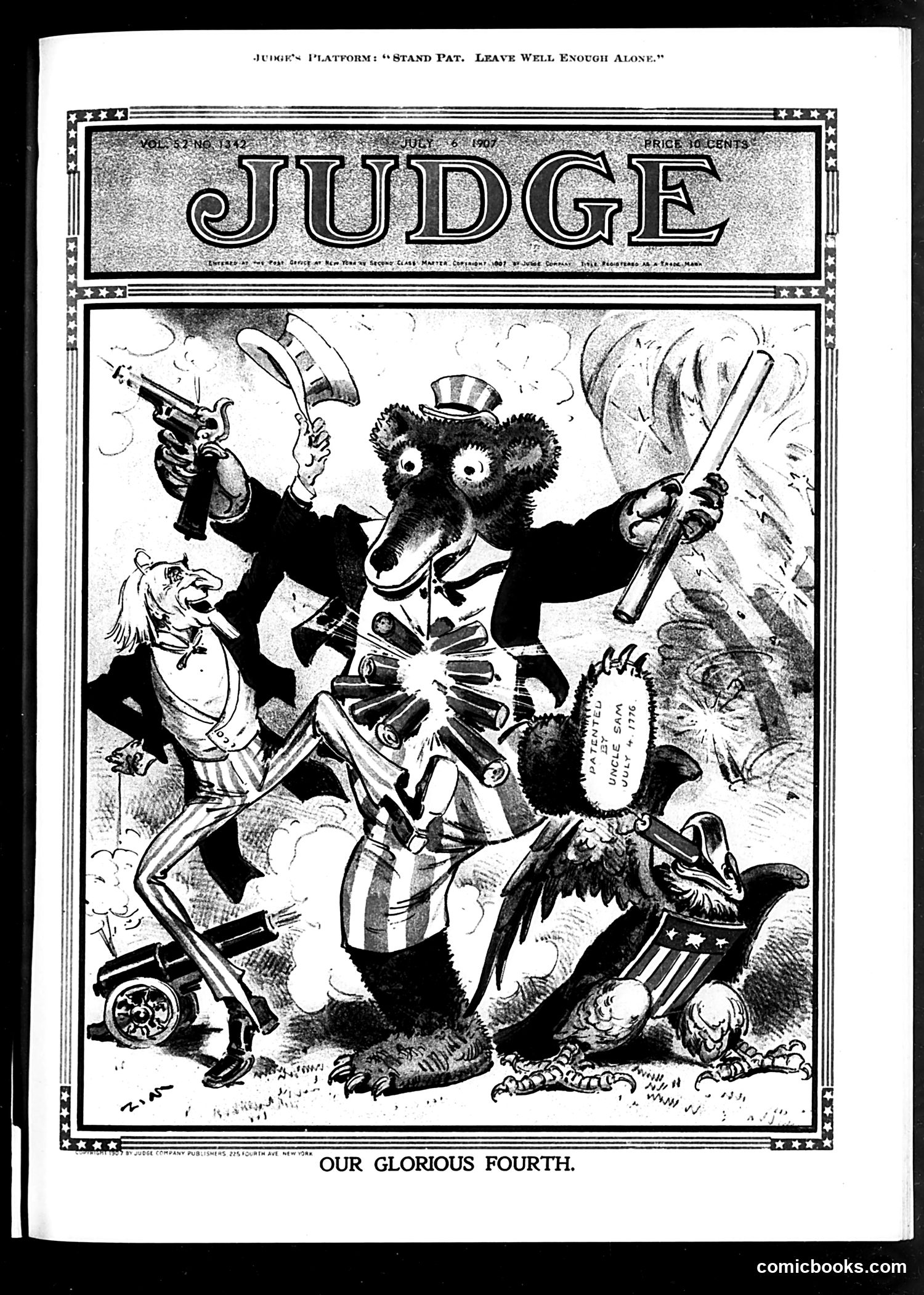 Judge — July 6, 1907
