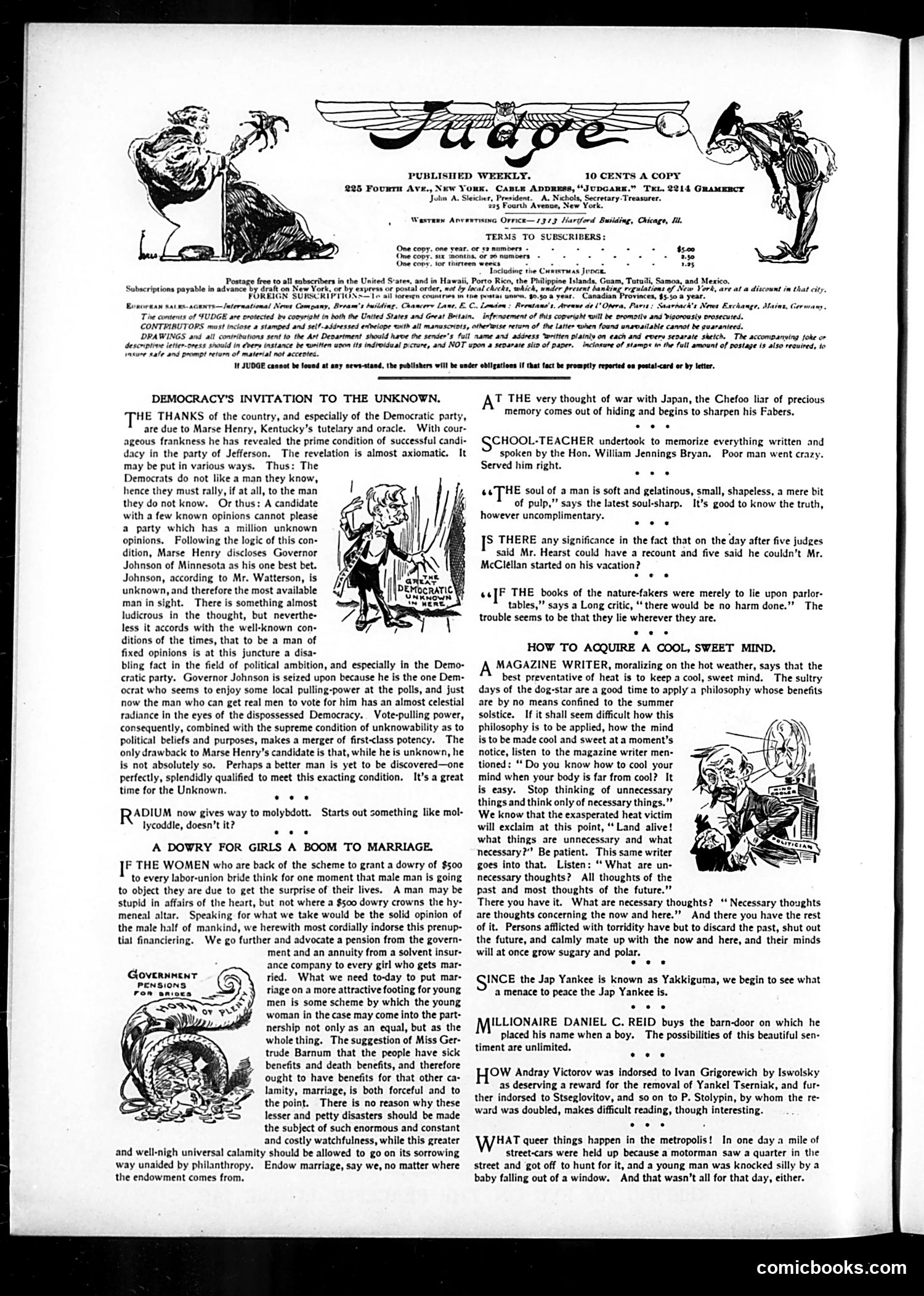 Judge — August 3, 1907 — page 2 of 16