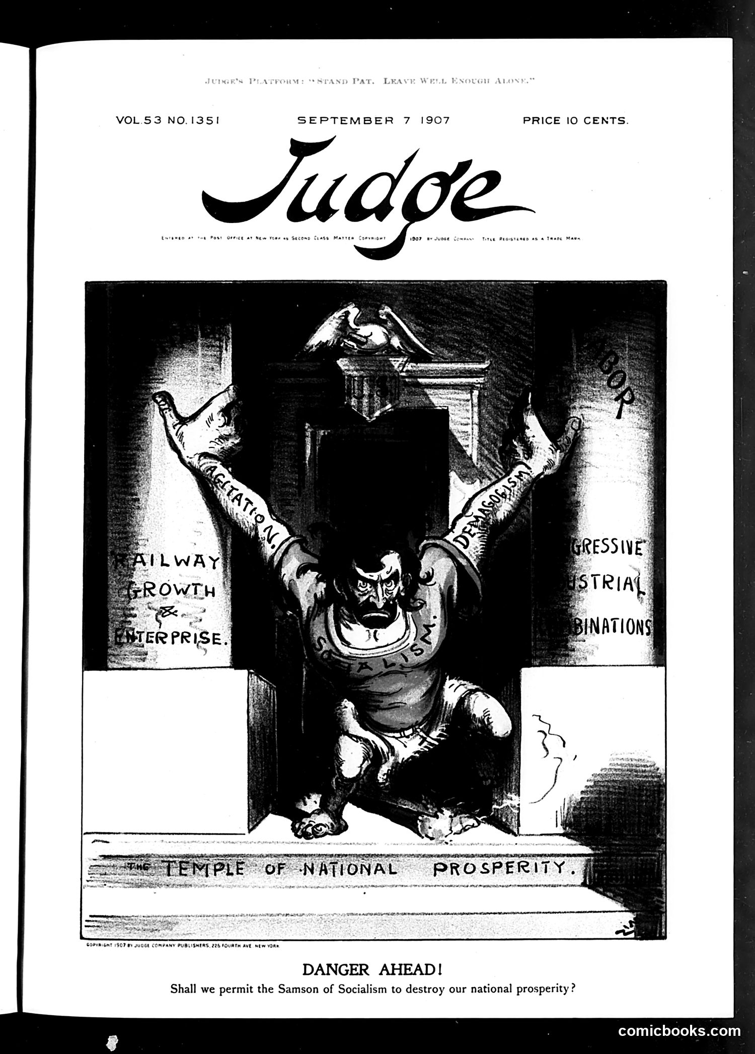 Judge — September 7, 1907