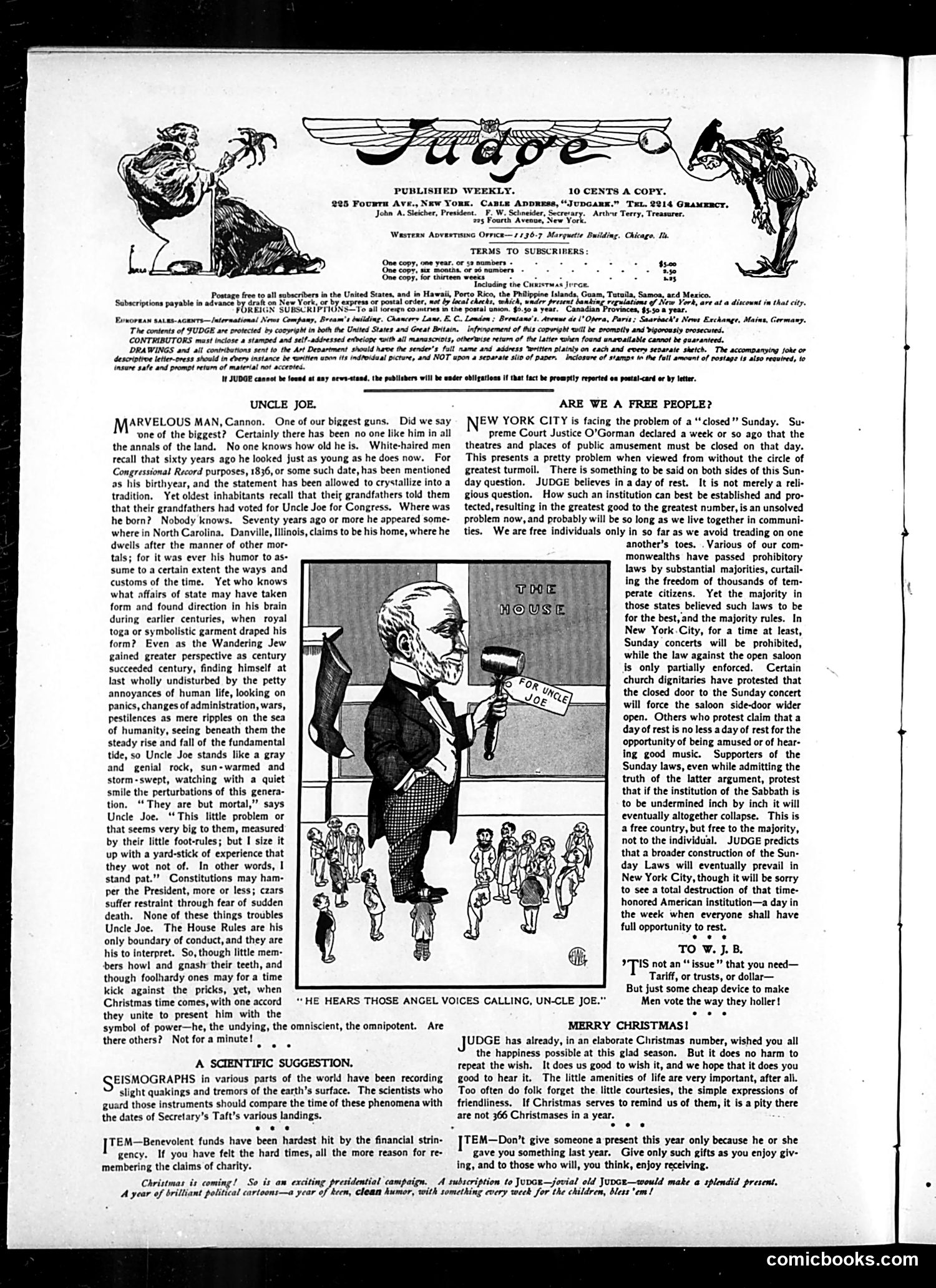 Judge — December 21, 1907 — page 2 of 16