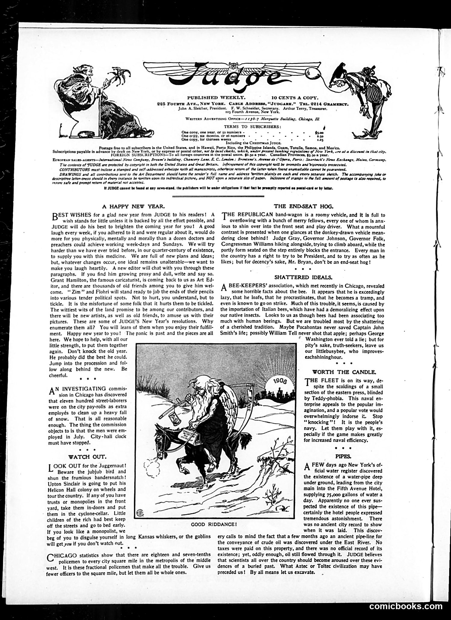 Judge — December 28, 1907 — page 2 of 17