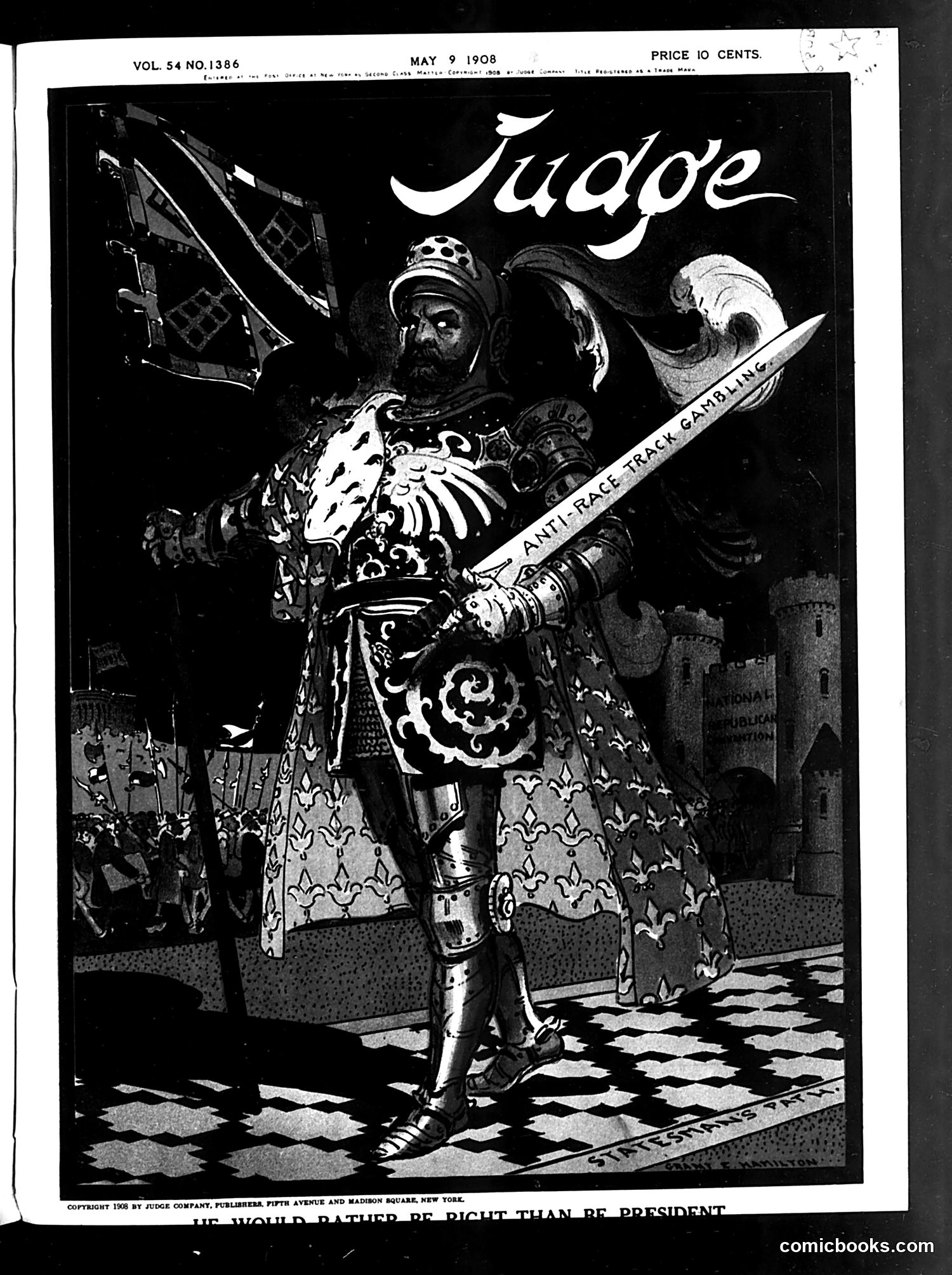 Judge — May 9, 1908