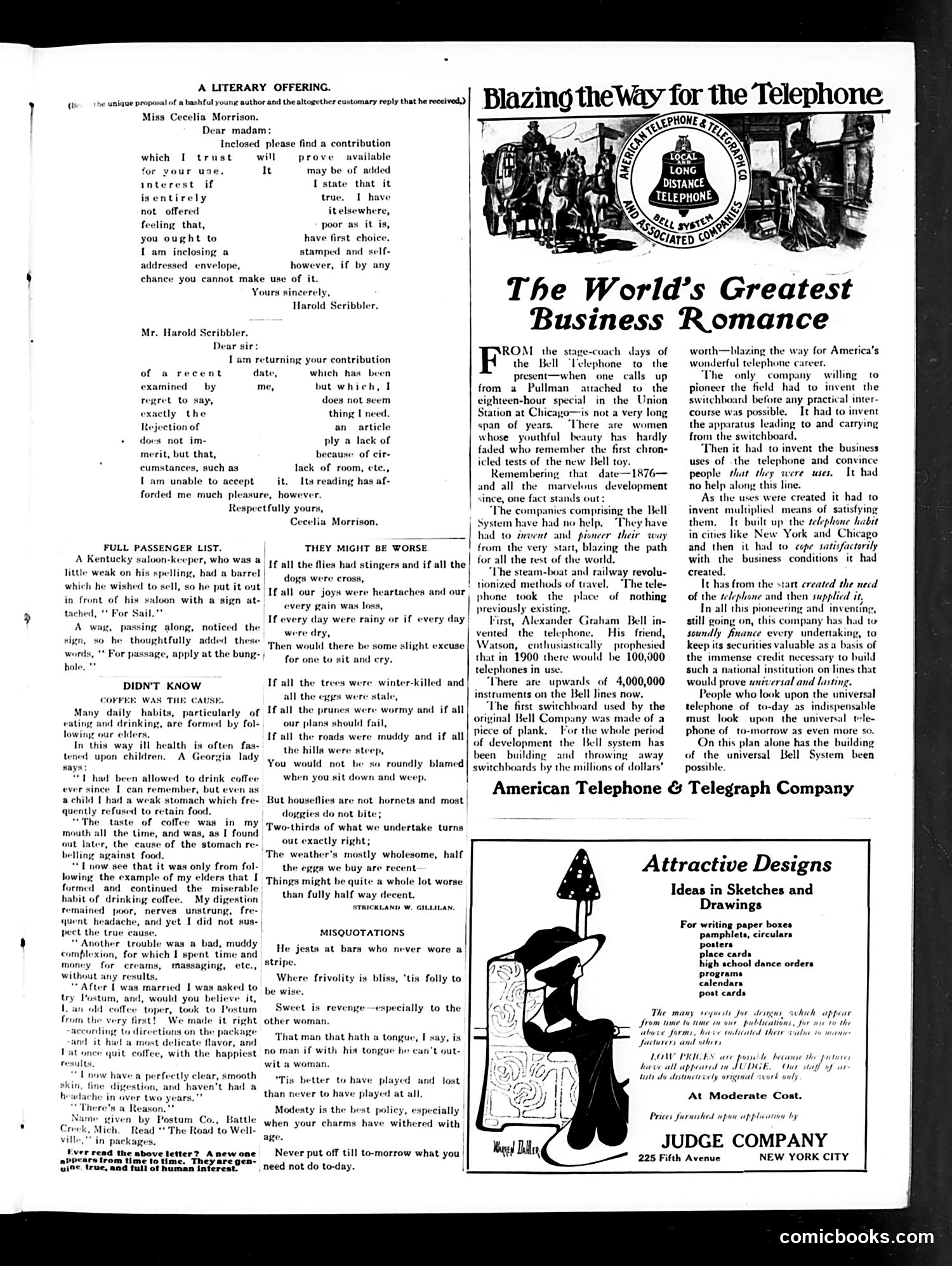 Judge — February 6, 1909 — page 11 of 16
