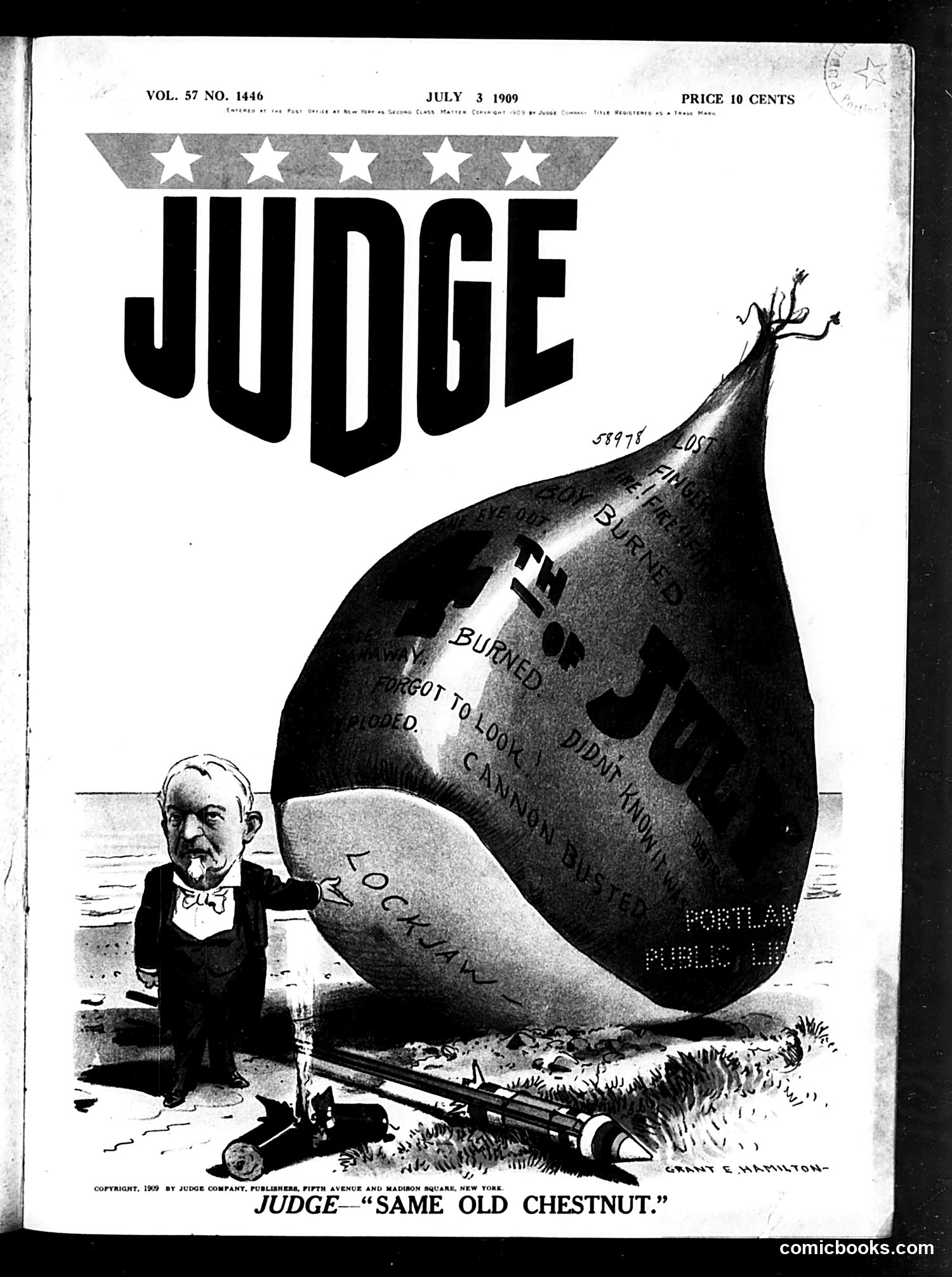 Judge — July 3, 1909