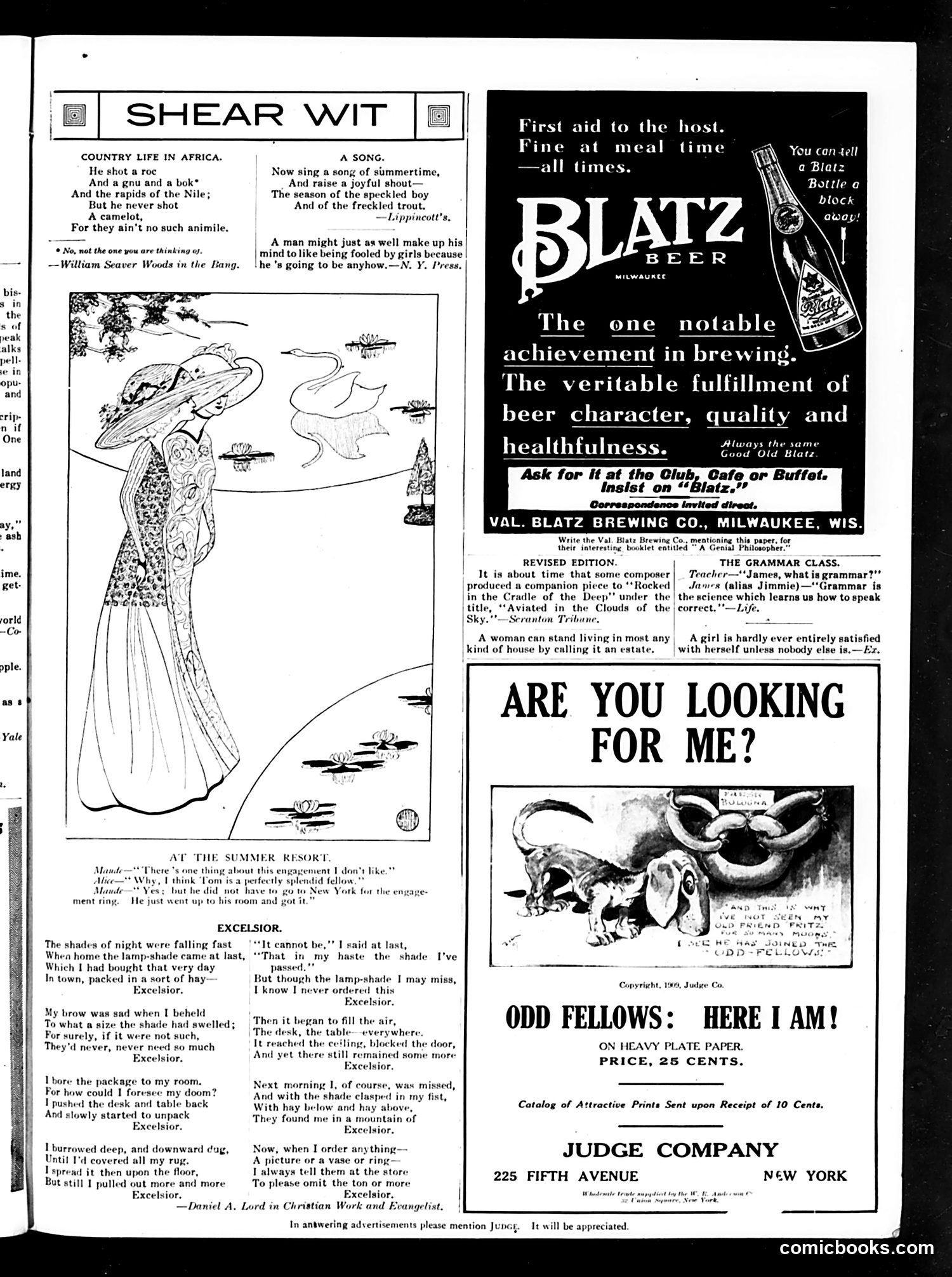 Judge — July 3, 1909 — page 13 of 16