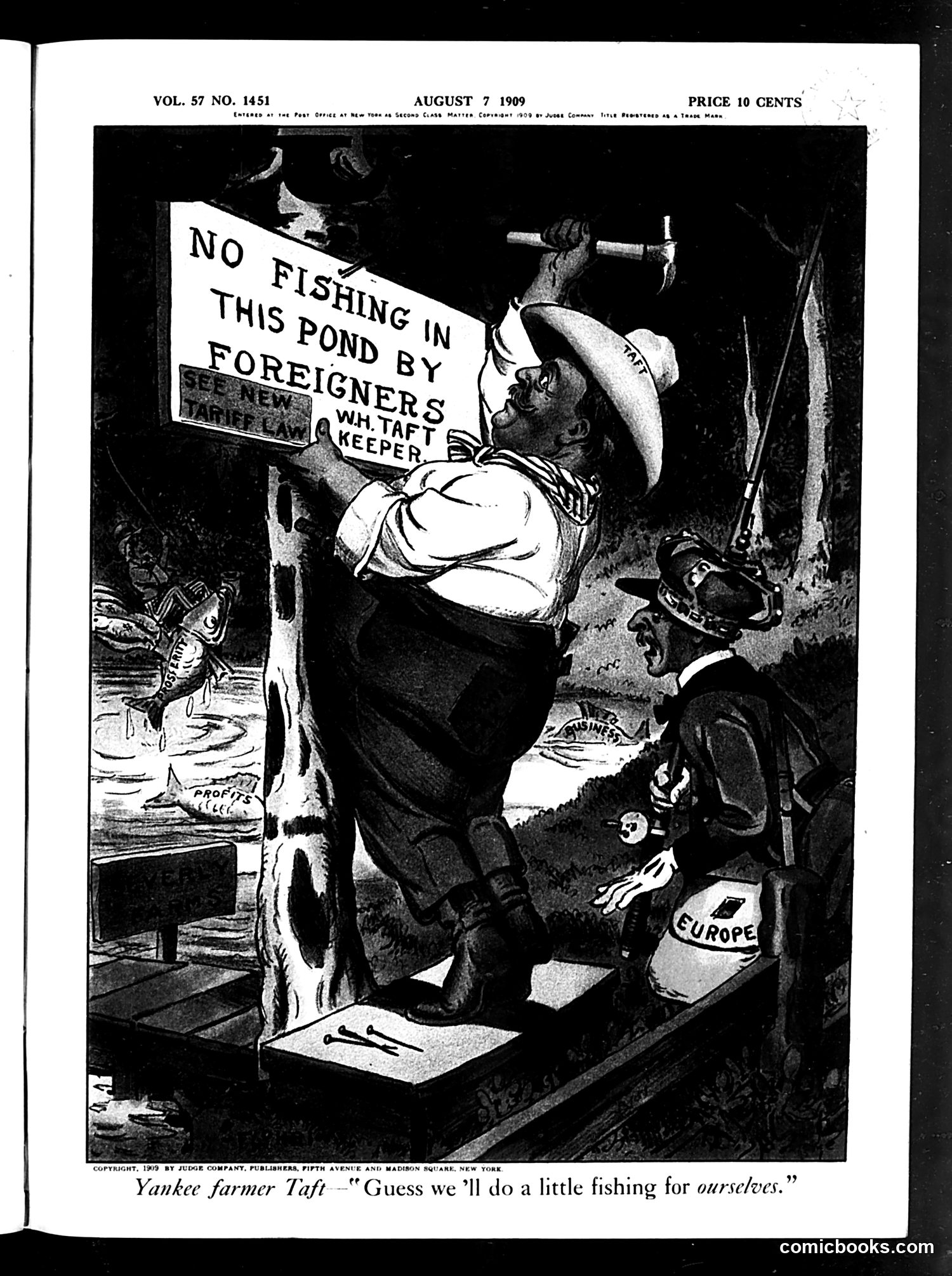 Judge — August 7, 1909