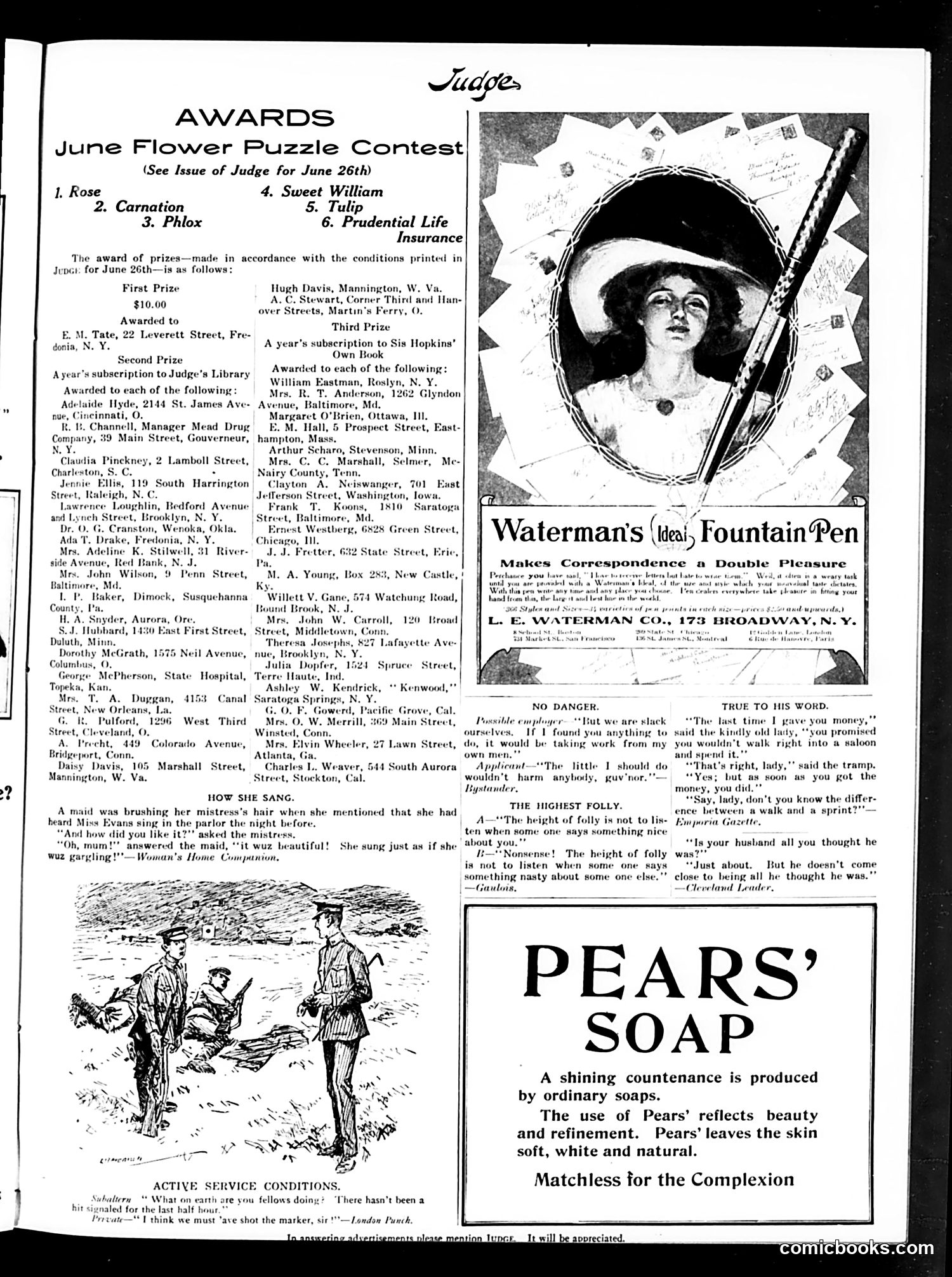 Judge — August 14, 1909 — page 13 of 16