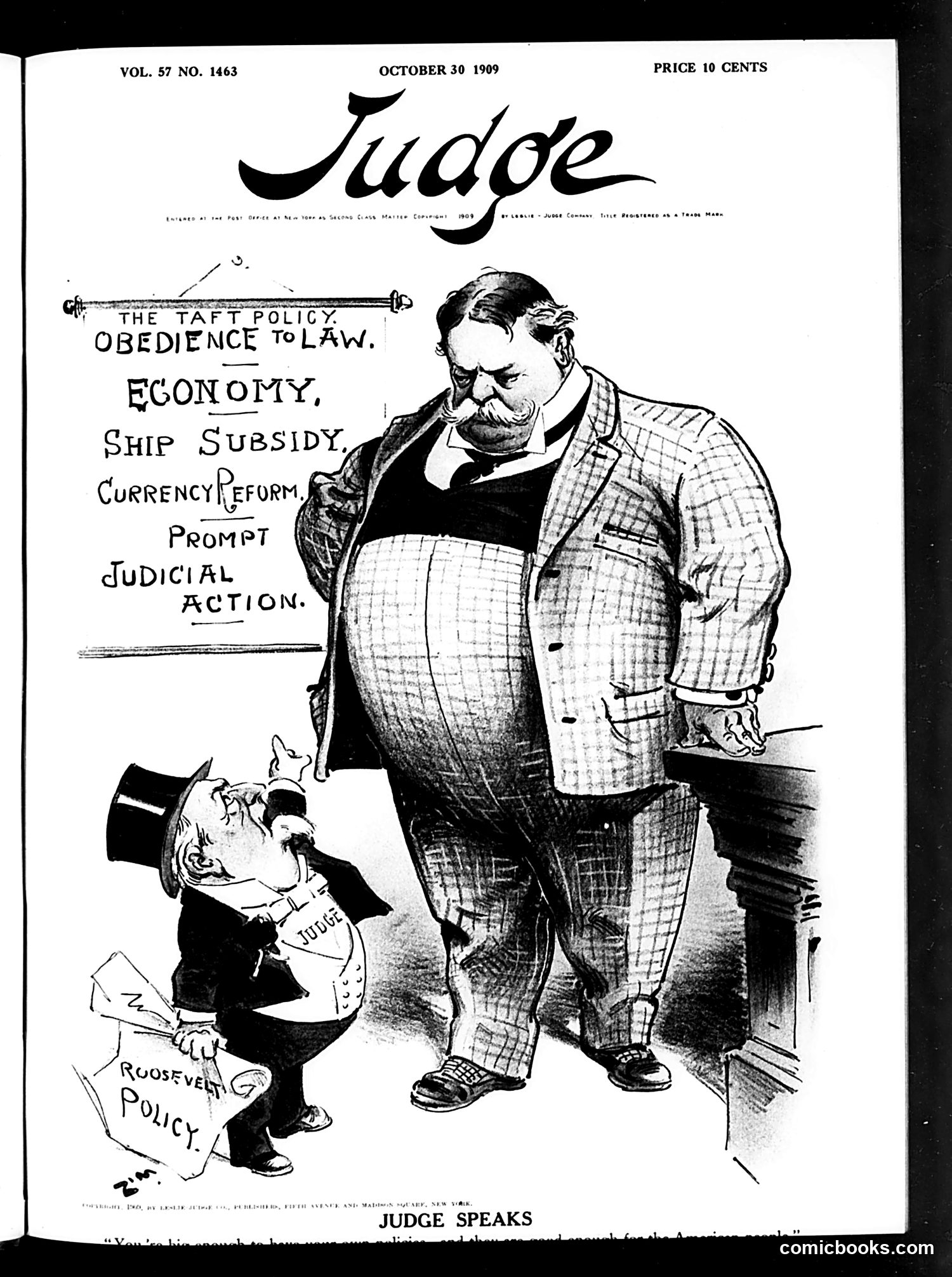 Judge — October 30, 1909