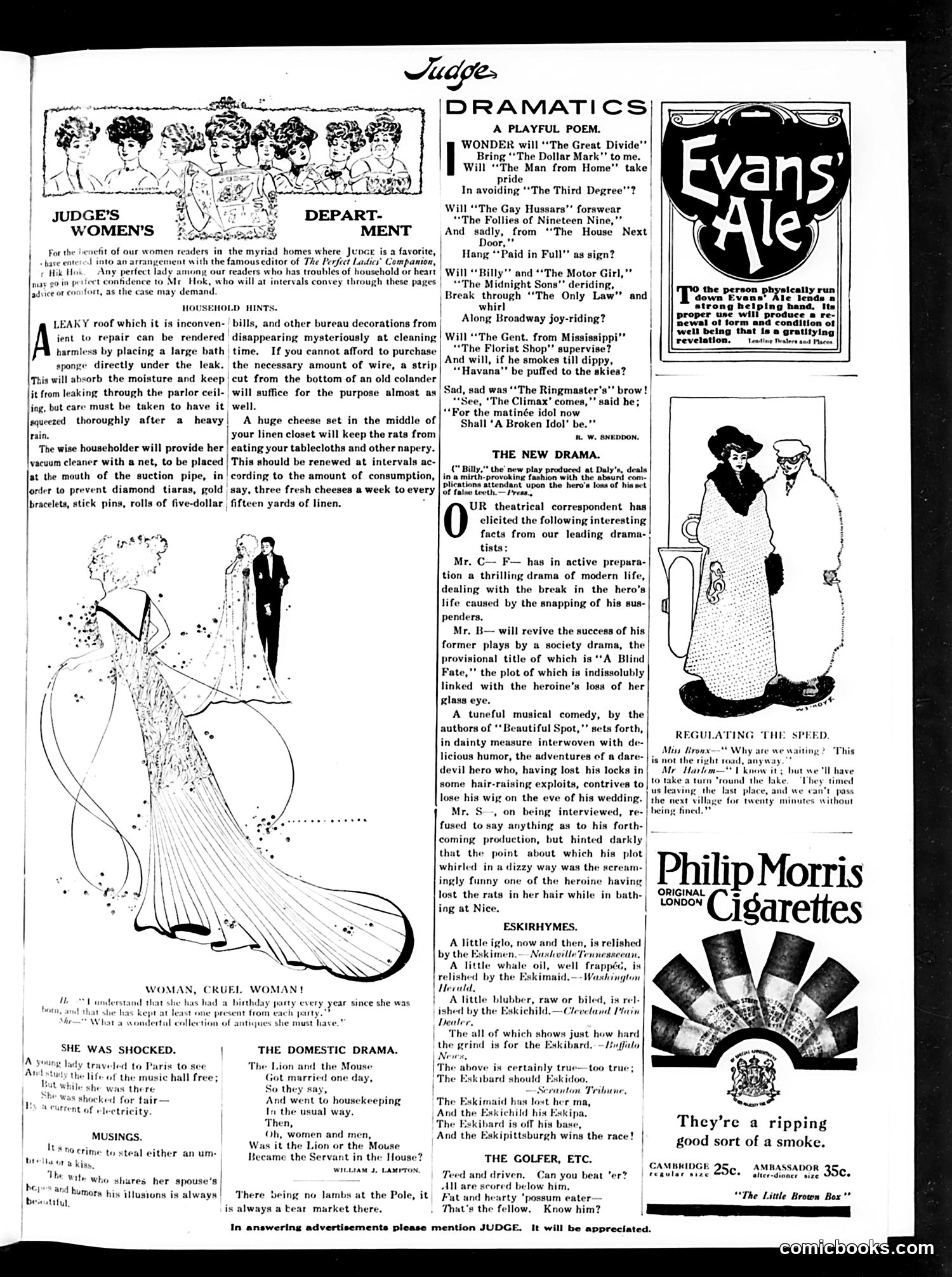 Judge — October 30, 1909 — page 11 of 16