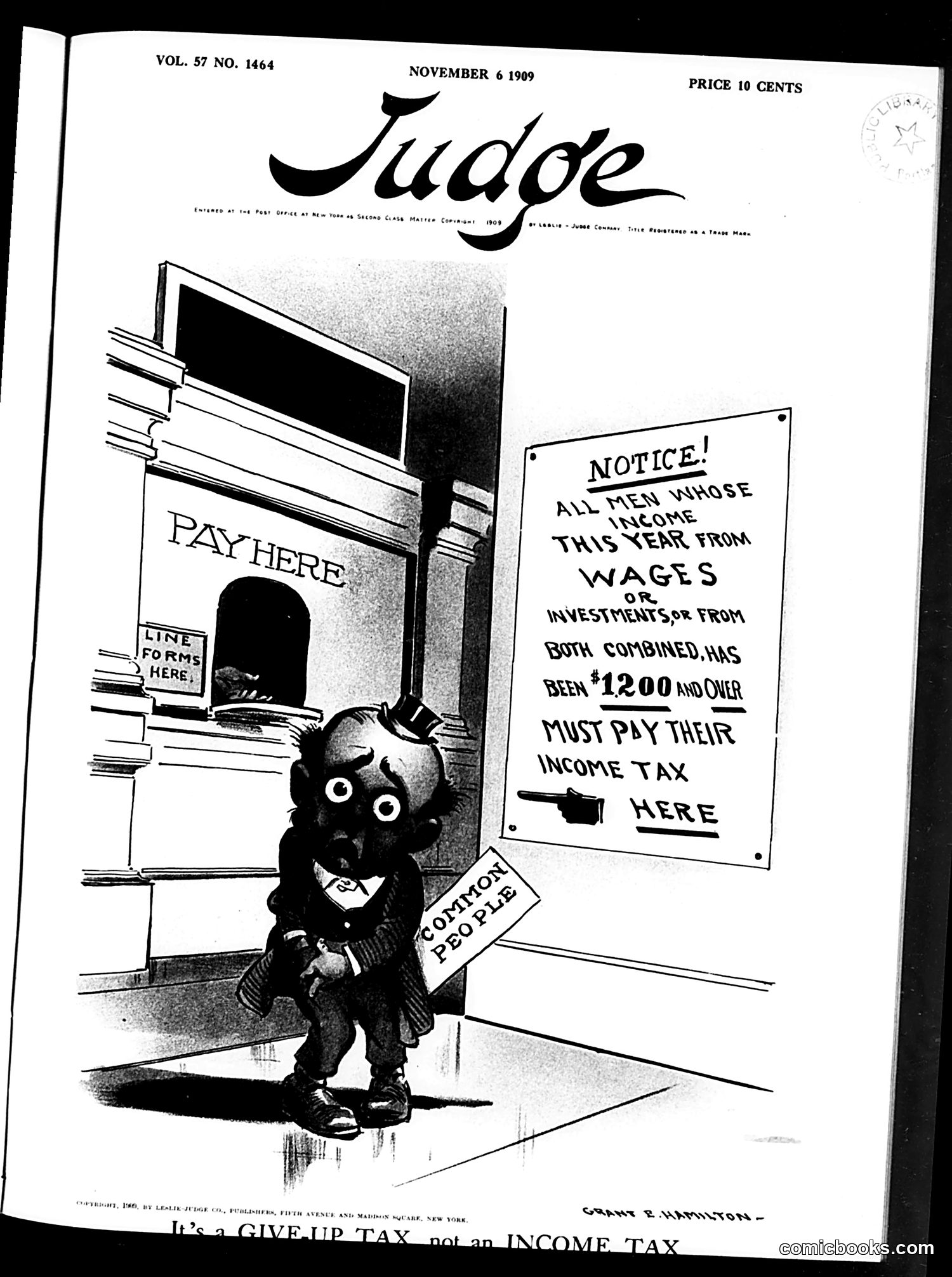 Judge — November 6, 1909