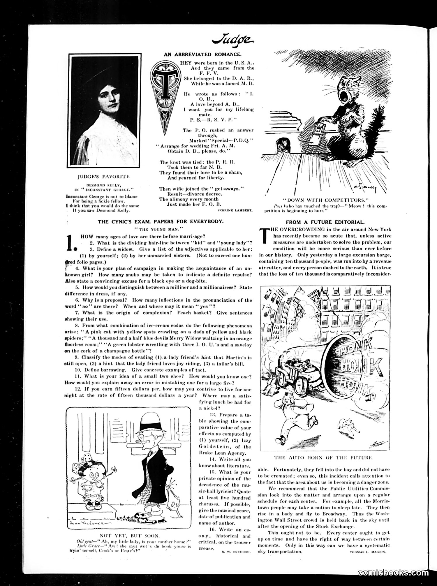Judge — November 6, 1909 — page 6 of 16