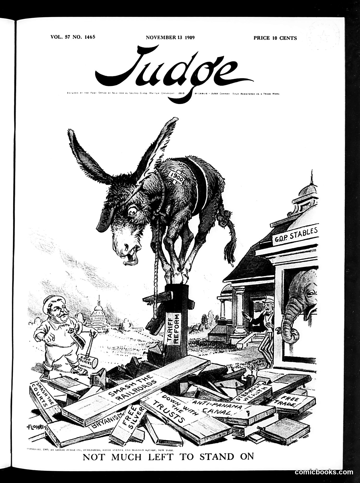 Judge — November 13, 1909