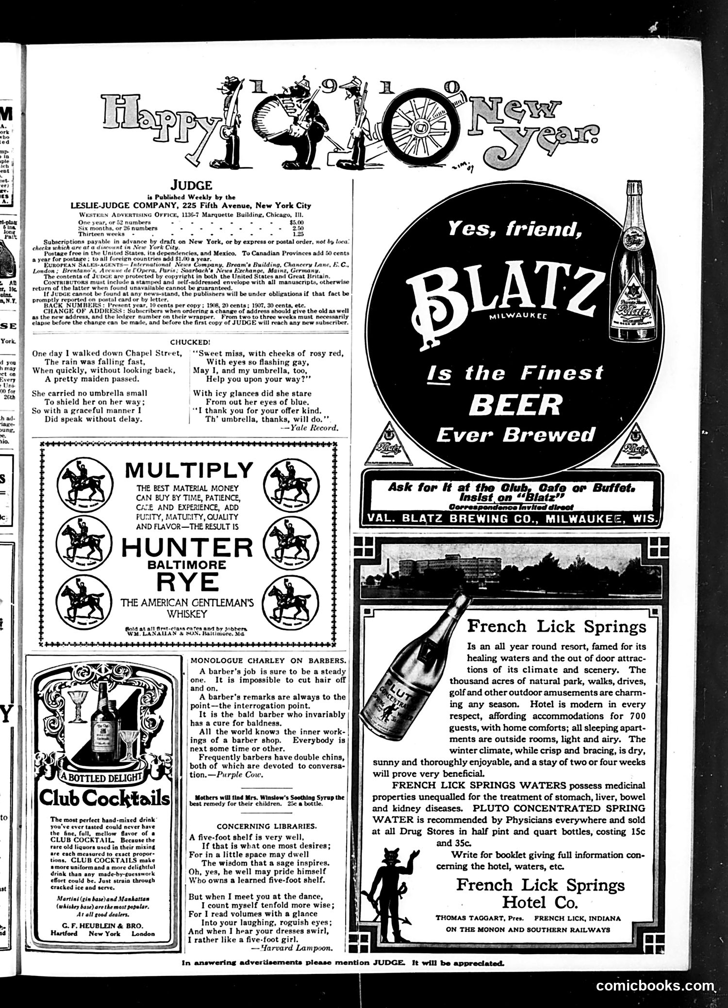 Judge — January 1, 1910 — page 15 of 16
