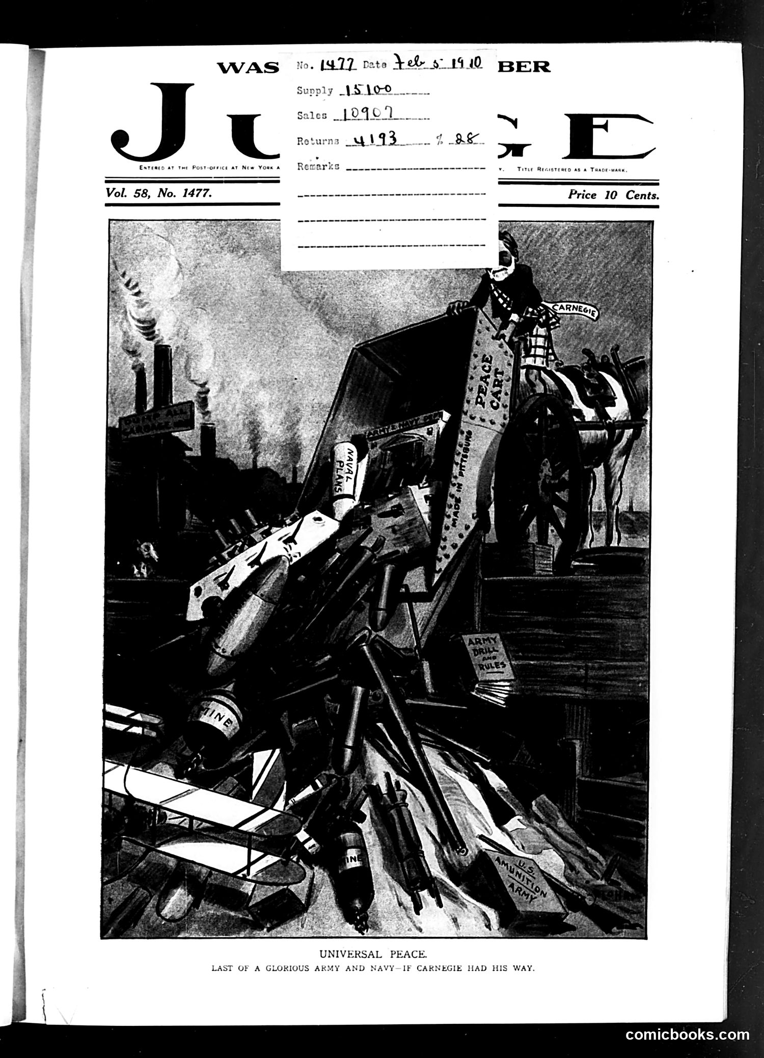 Judge — February 5, 1910