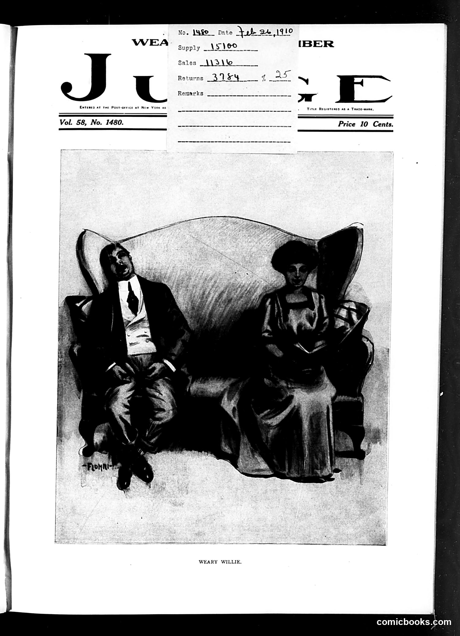 Judge — February 26, 1910
