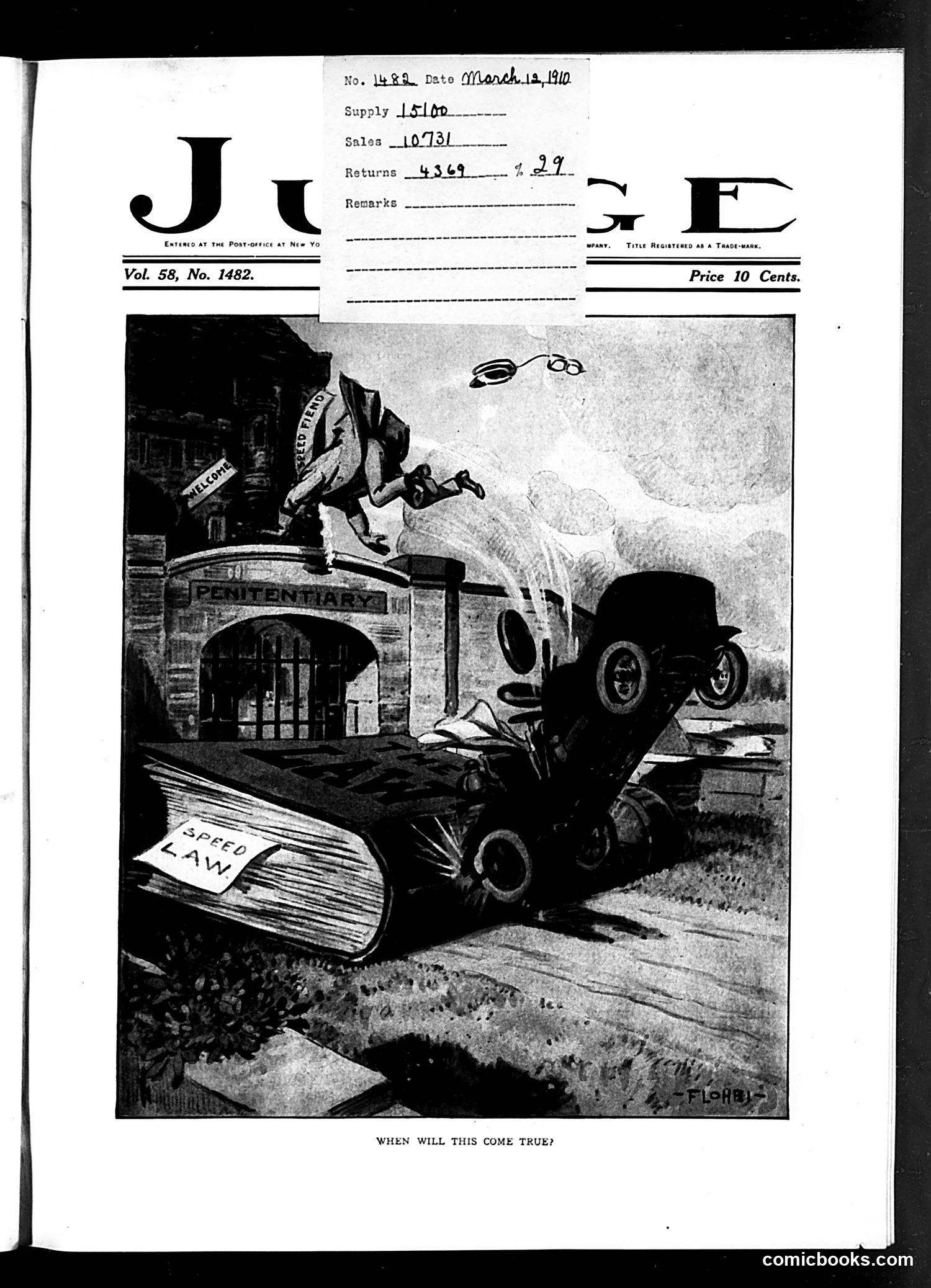 Judge — March 12, 1910