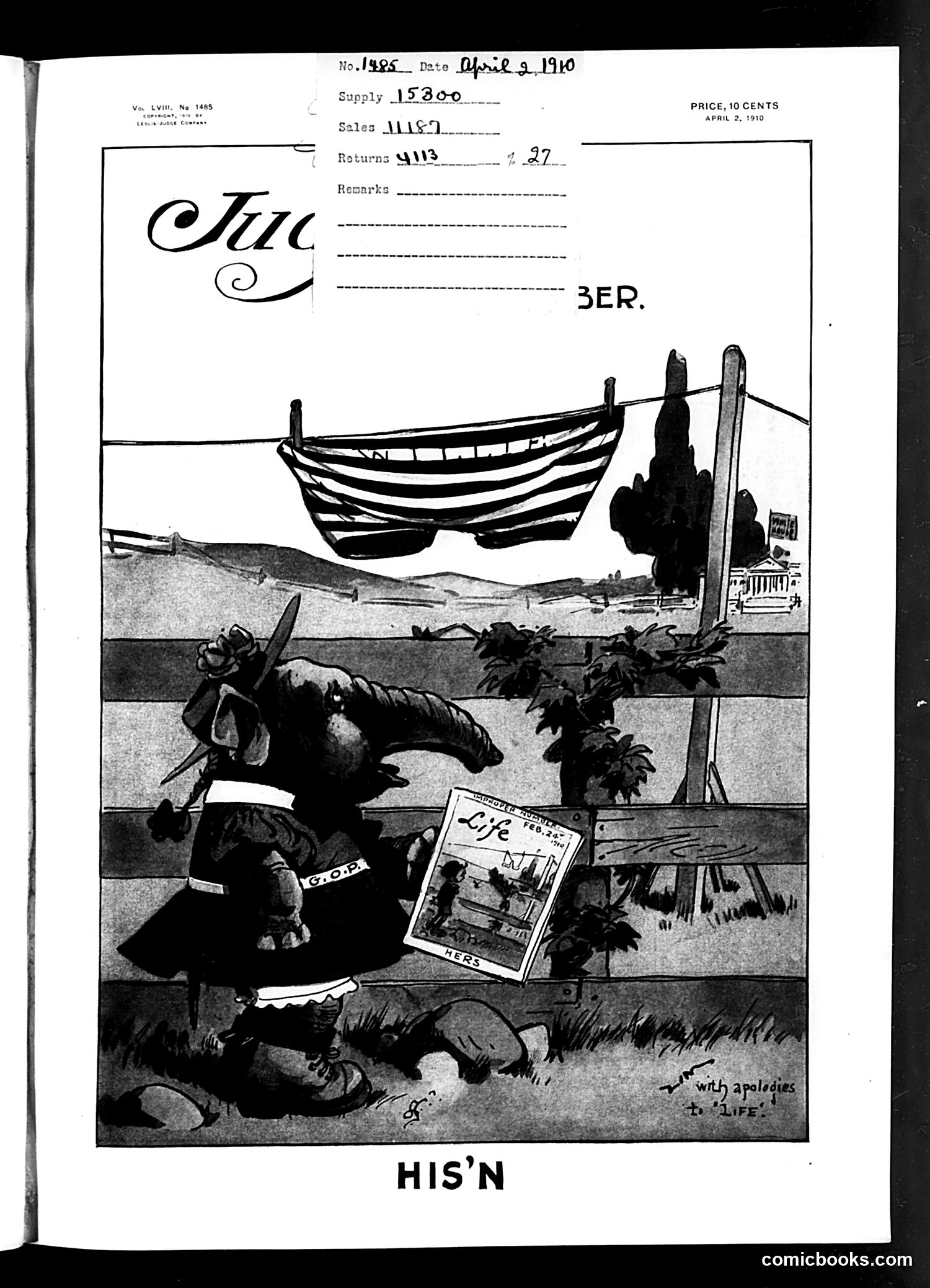 Judge — April 2, 1910