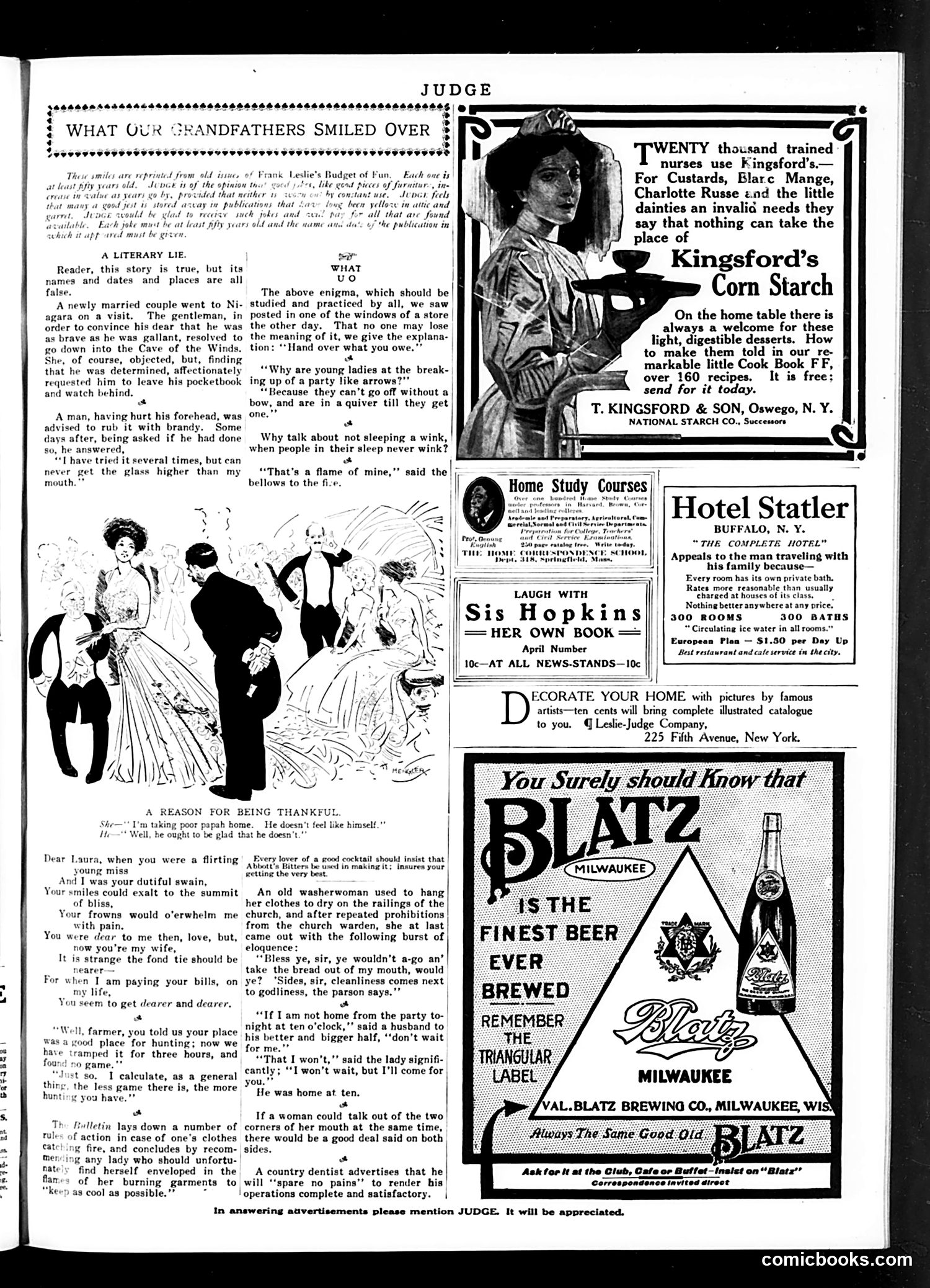 Judge — April 9, 1910 — page 15 of 16