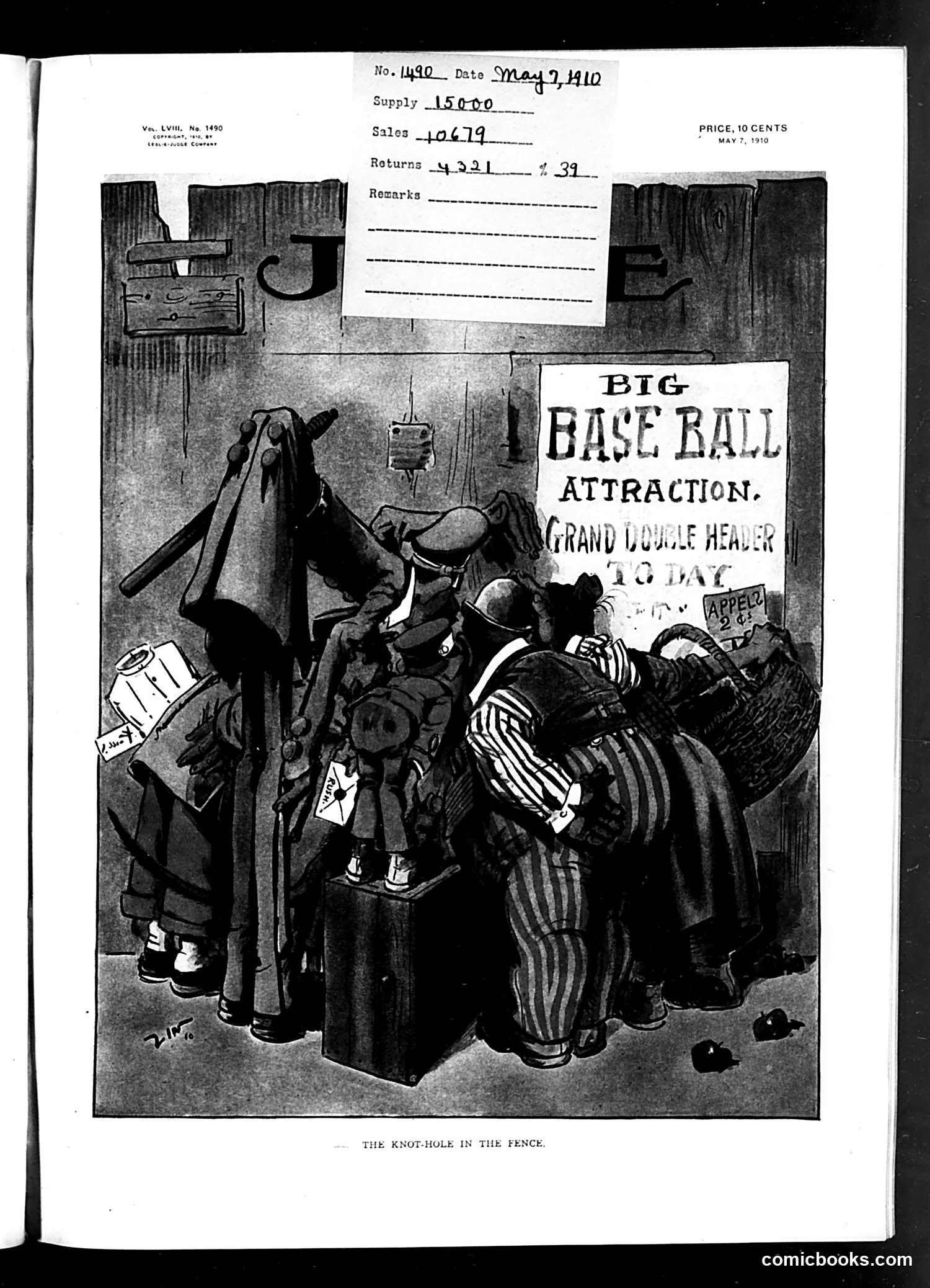 Judge — May 7, 1910