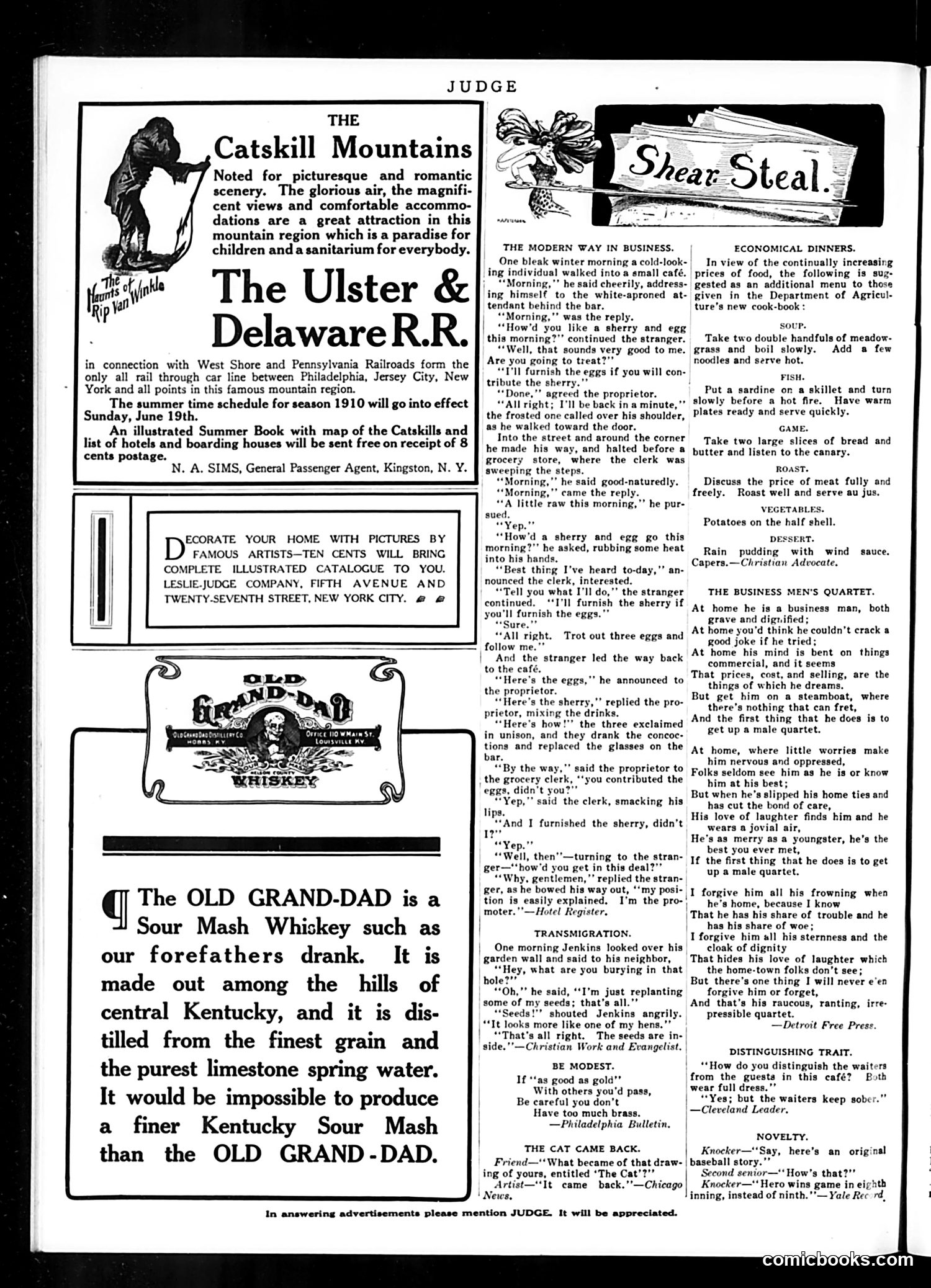Judge — June 25, 1910 — page 20 of 25