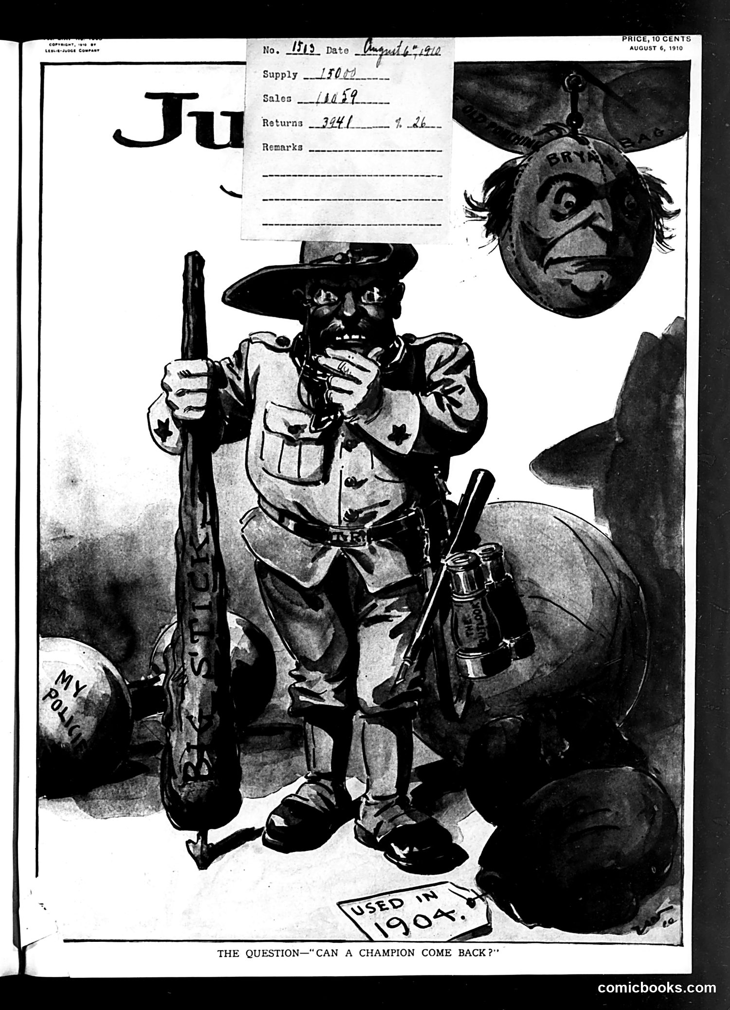 Judge — August 6, 1910