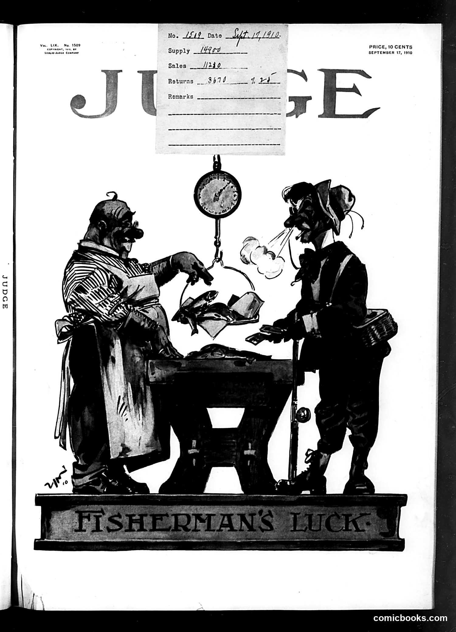Judge — September 17, 1910