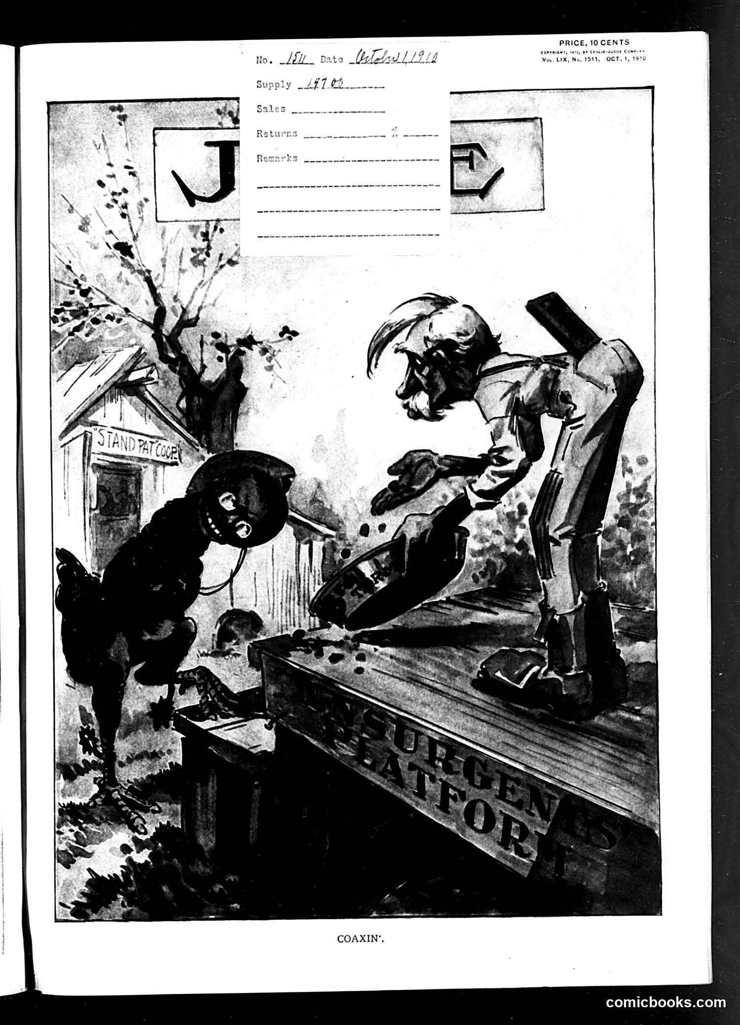 Judge — October 1, 1910