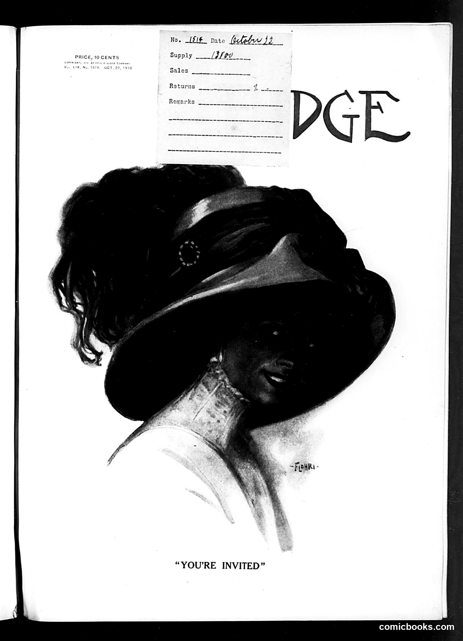 Judge — October 22, 1910