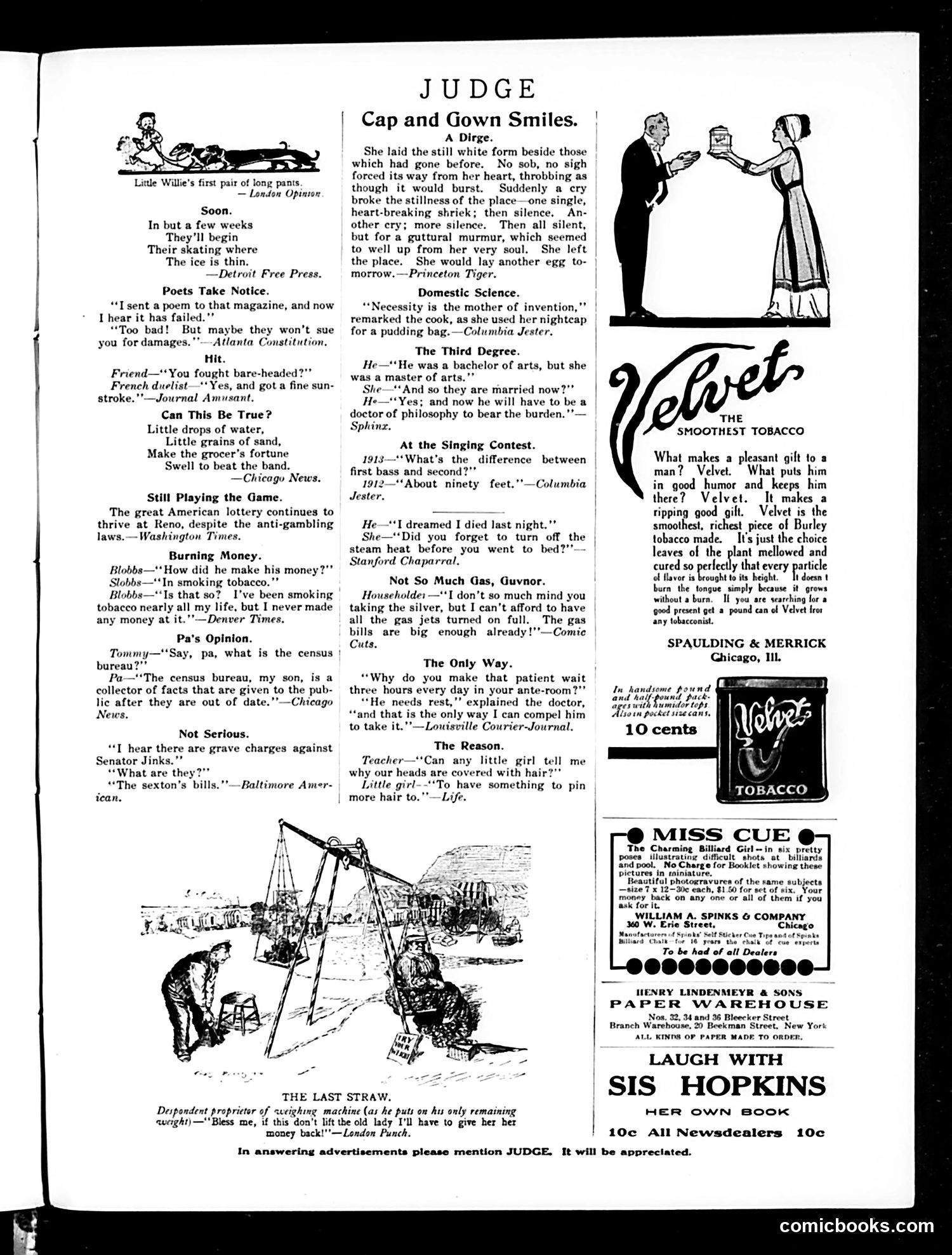 Judge — November 12, 1910 — page 21 of 24