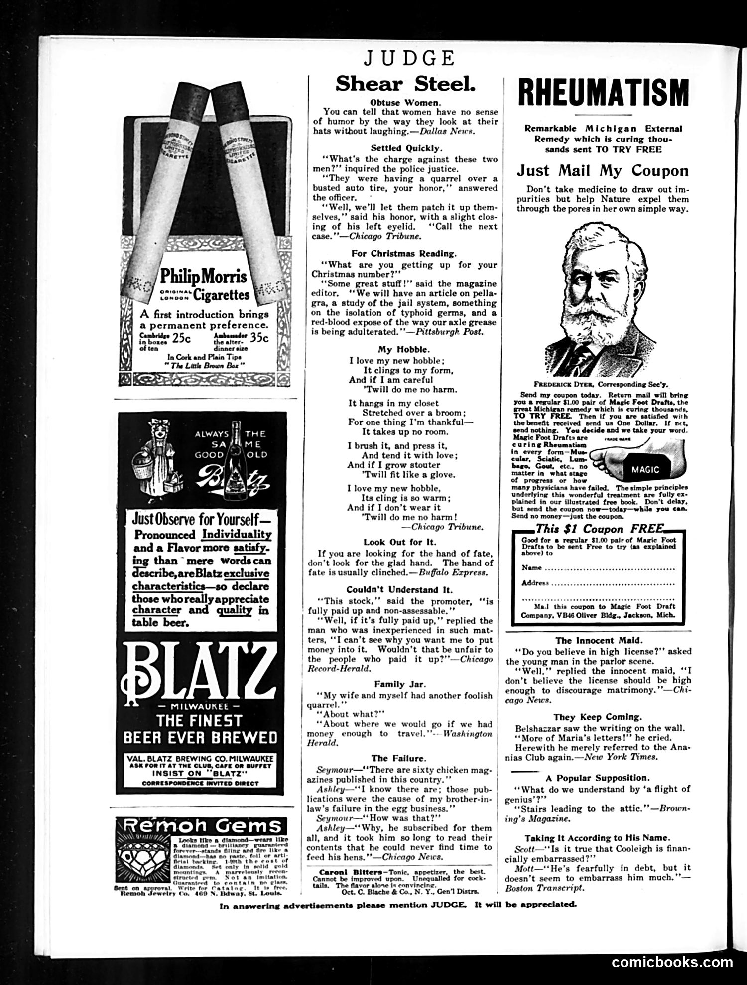 Judge — November 19, 1910 — page 20 of 24